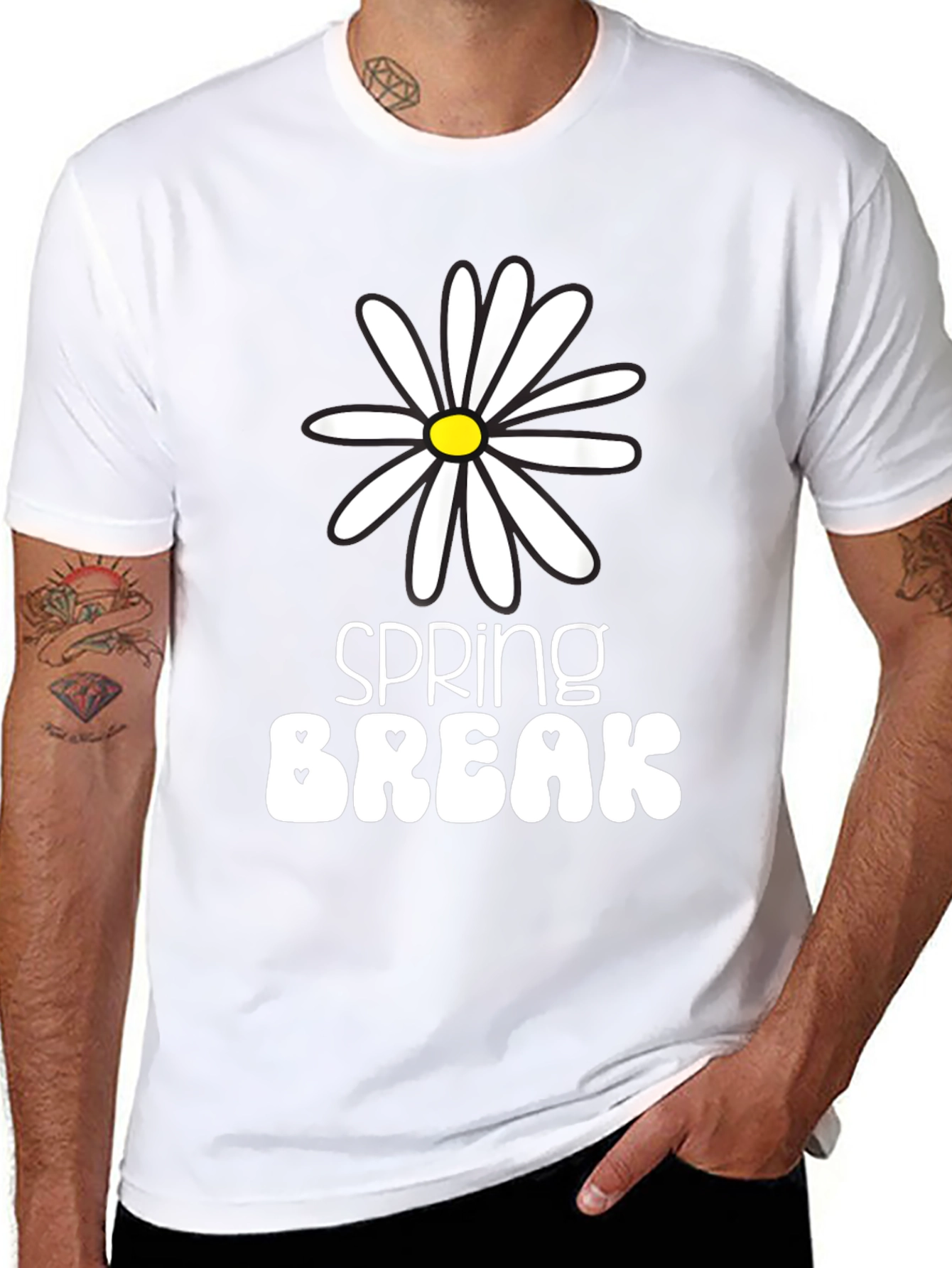 Spring Break Daisy Graphic Tee - Unisex