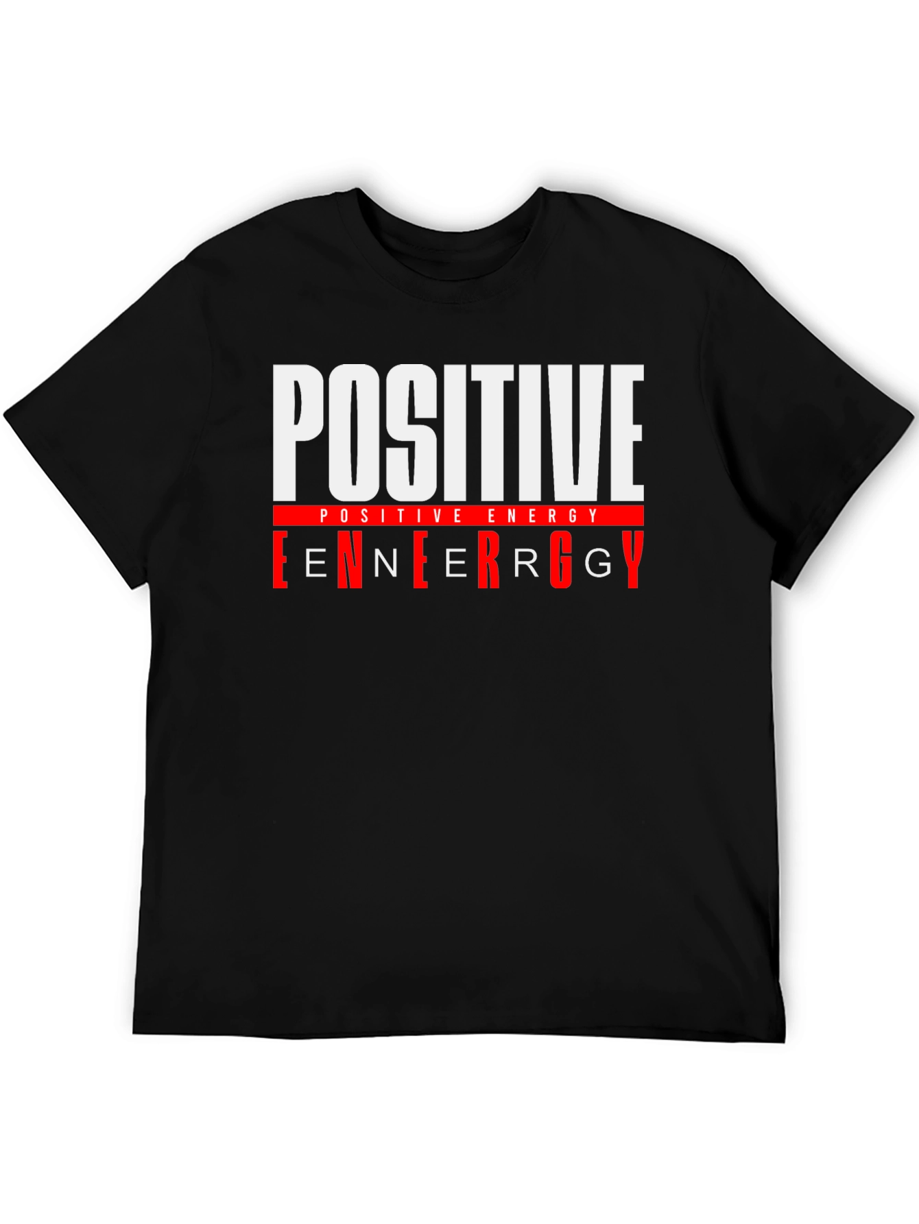 Positive Energy Black Graphic Tee