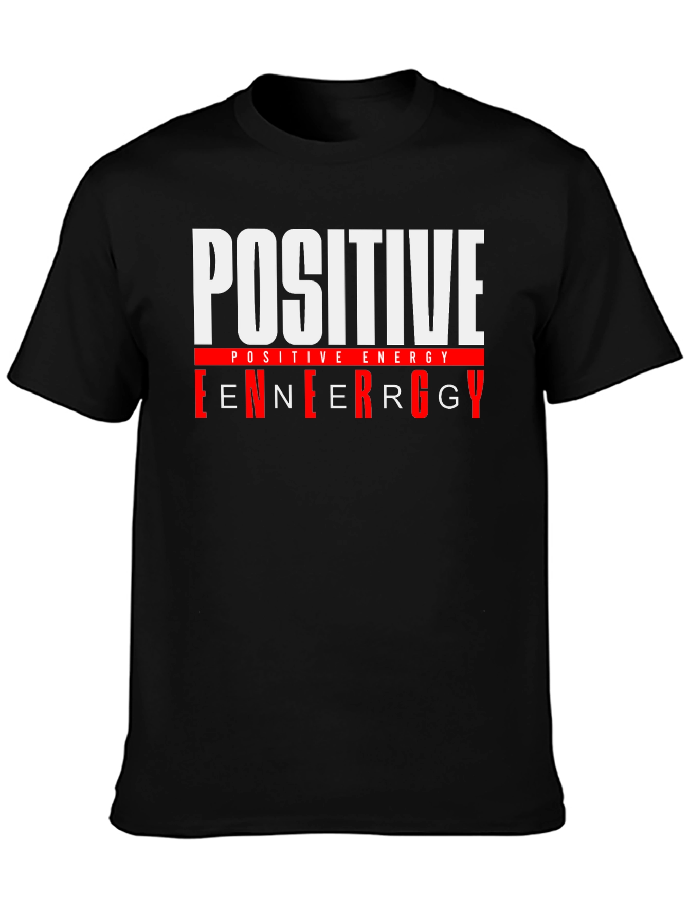 Positive Energy Black Graphic Tee