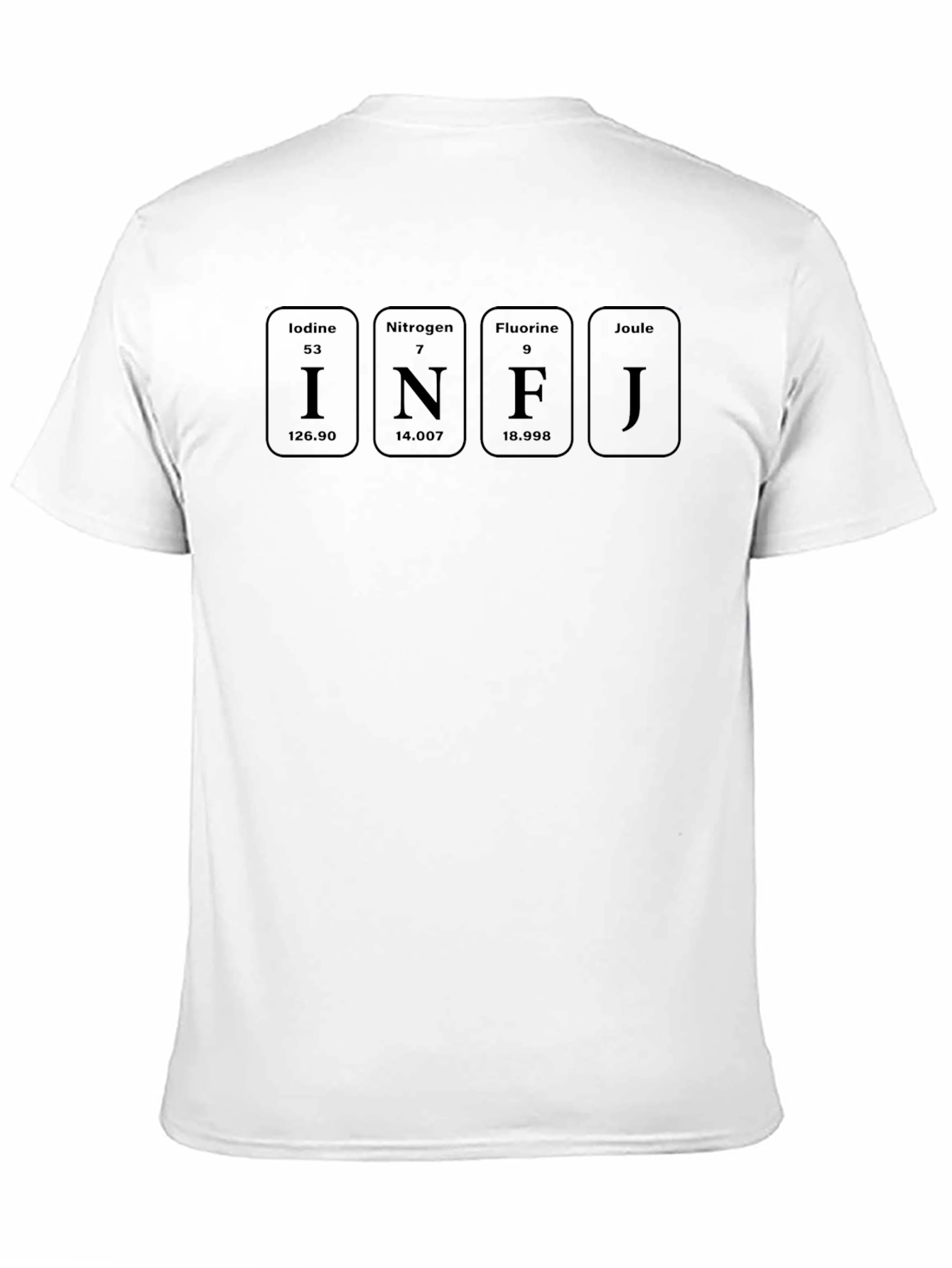 INFJ Periodic Table Funny T-Shirt