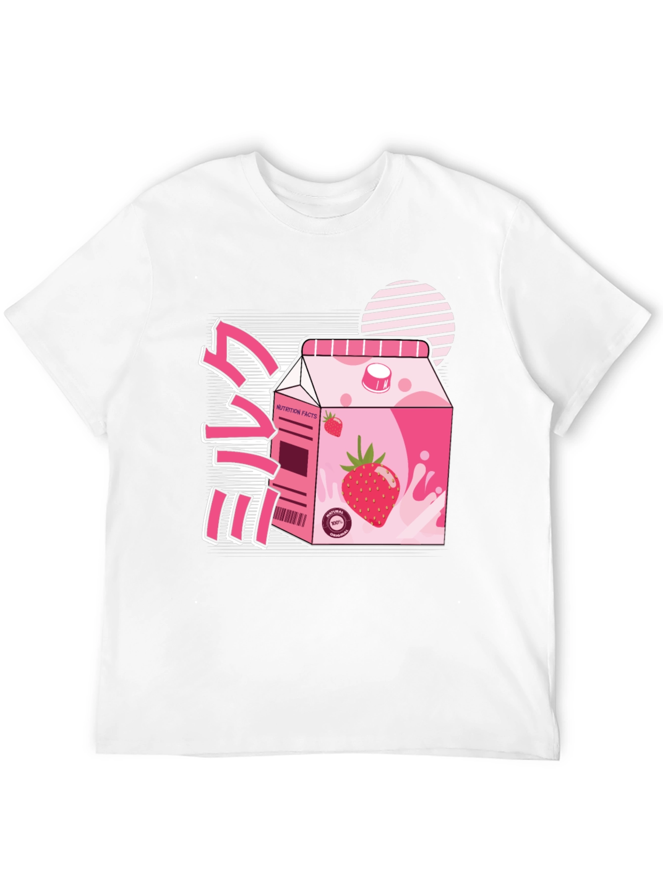 Strawberry Milk Graphic Tee