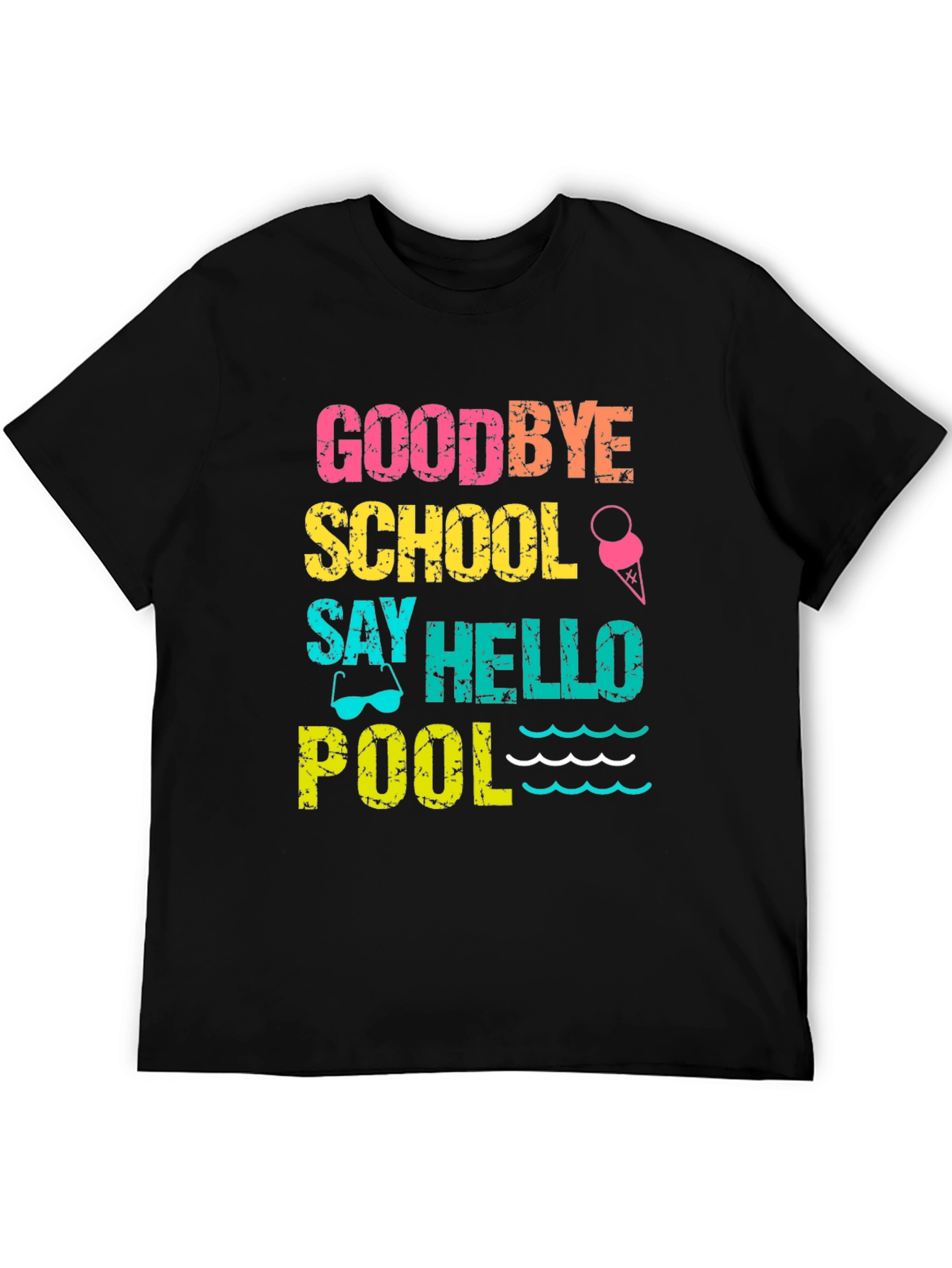 Goodbye School Hello Pool T-Shirt