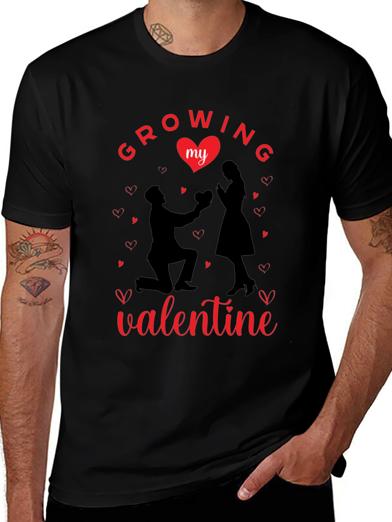 Growing My Valentine T-Shirt