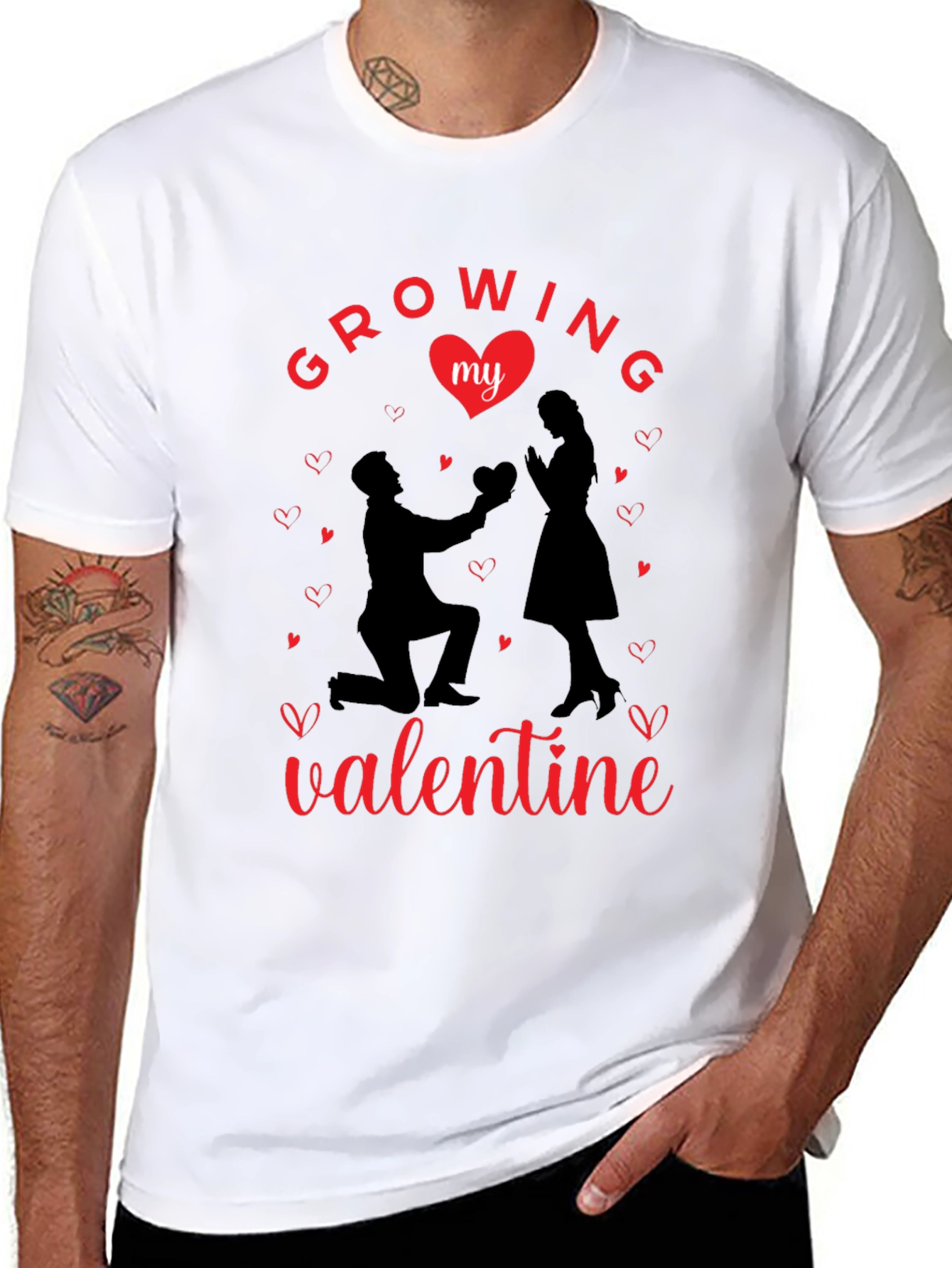 Growing My Valentine T-Shirt