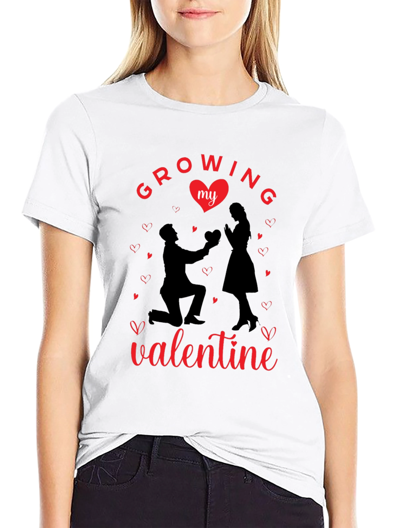 Growing My Valentine T-Shirt