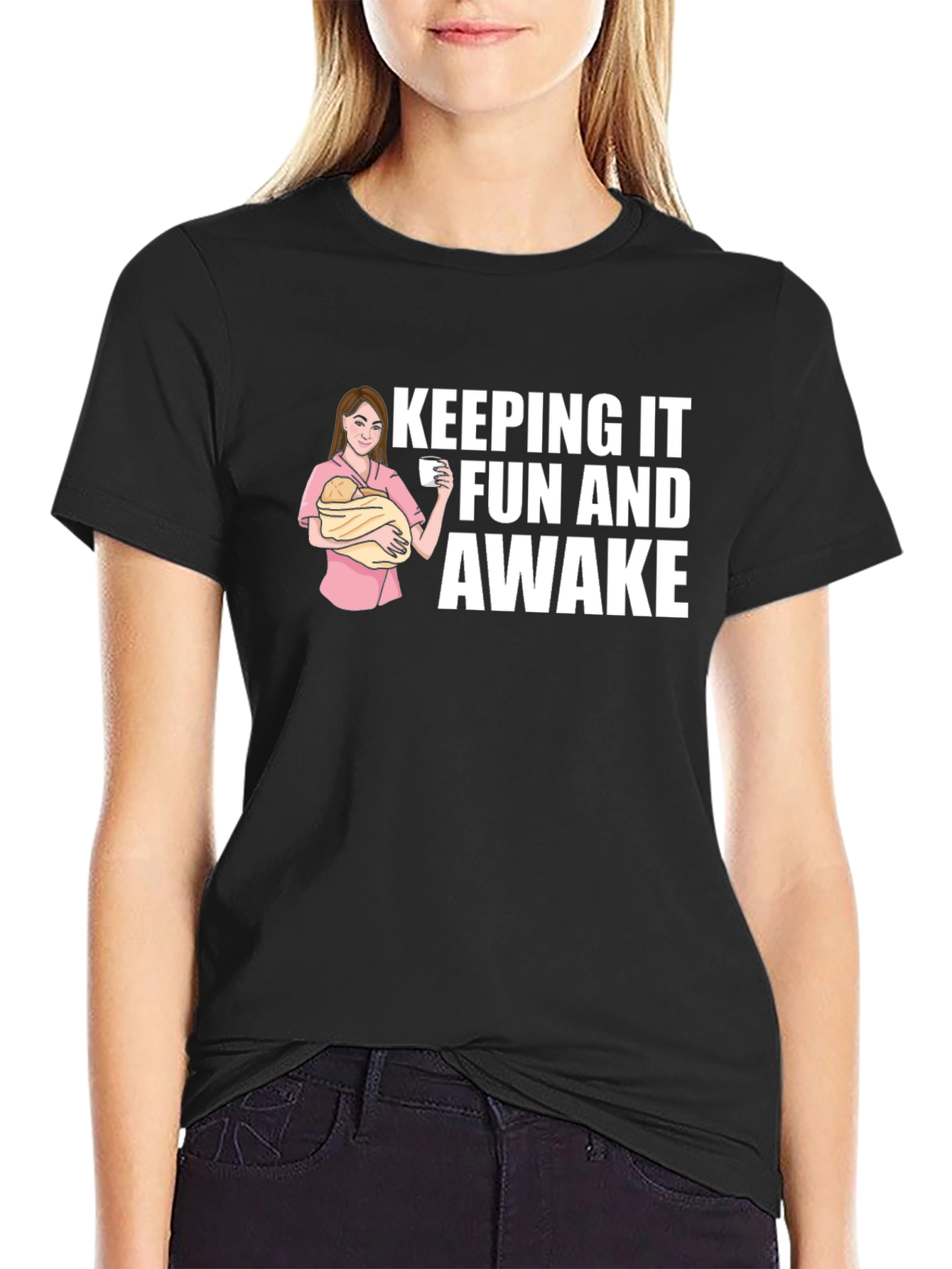Keeping It Fun and Awake Graphic Tee