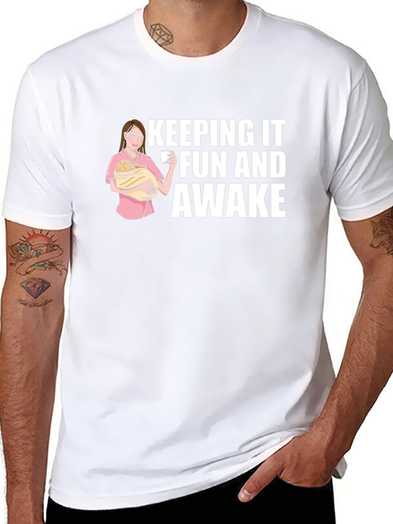 Keeping It Fun and Awake Graphic Tee