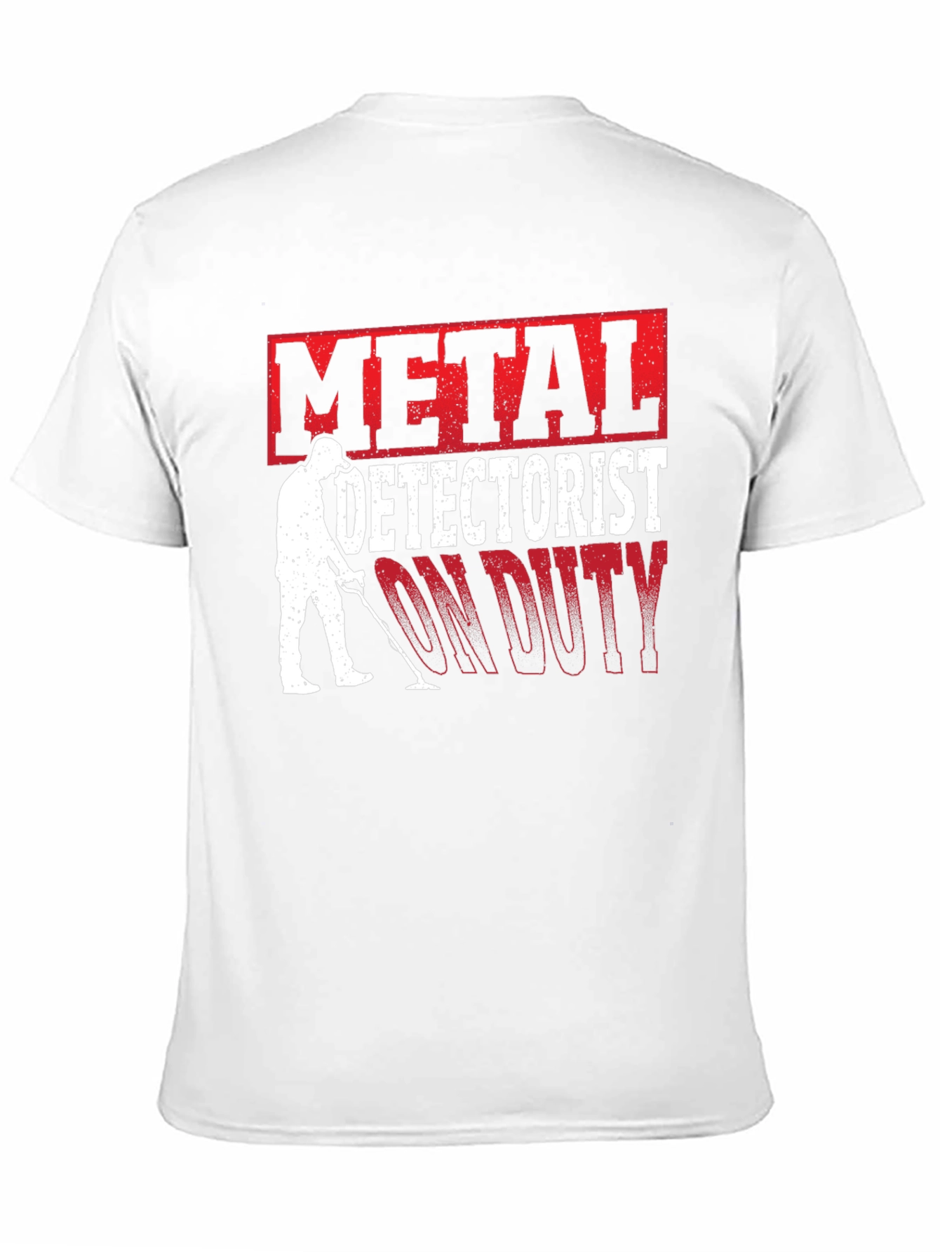 Metal Detectorist On Duty Graphic T-Shirt