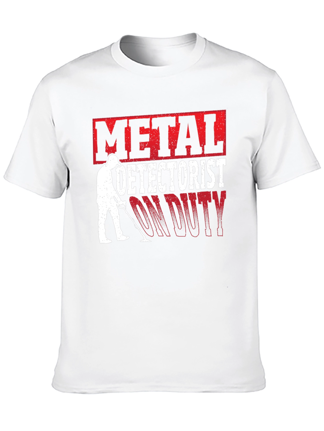 Metal Detectorist On Duty Graphic T-Shirt