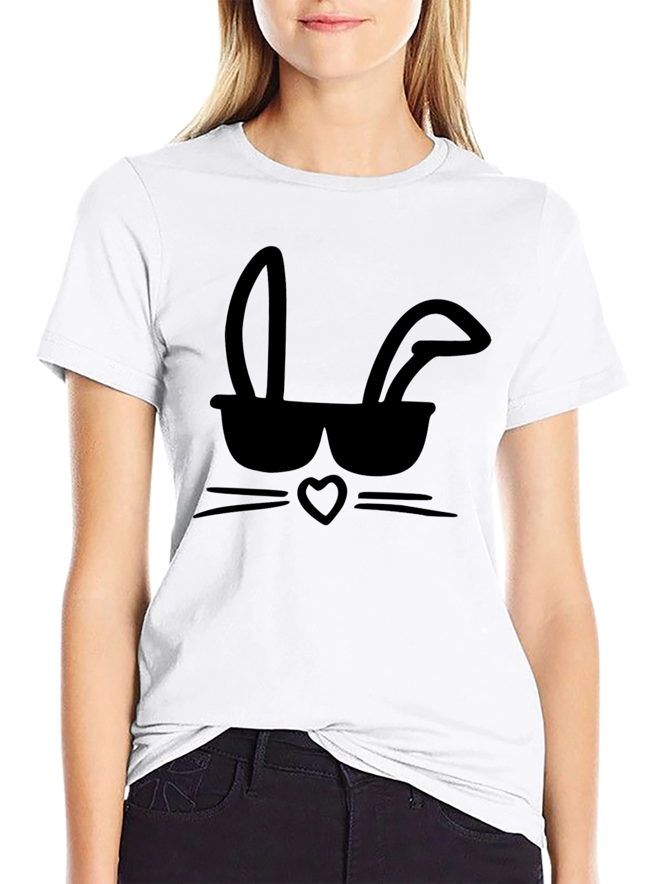 Cool Bunny T-Shirt - Fun Easter Apparel