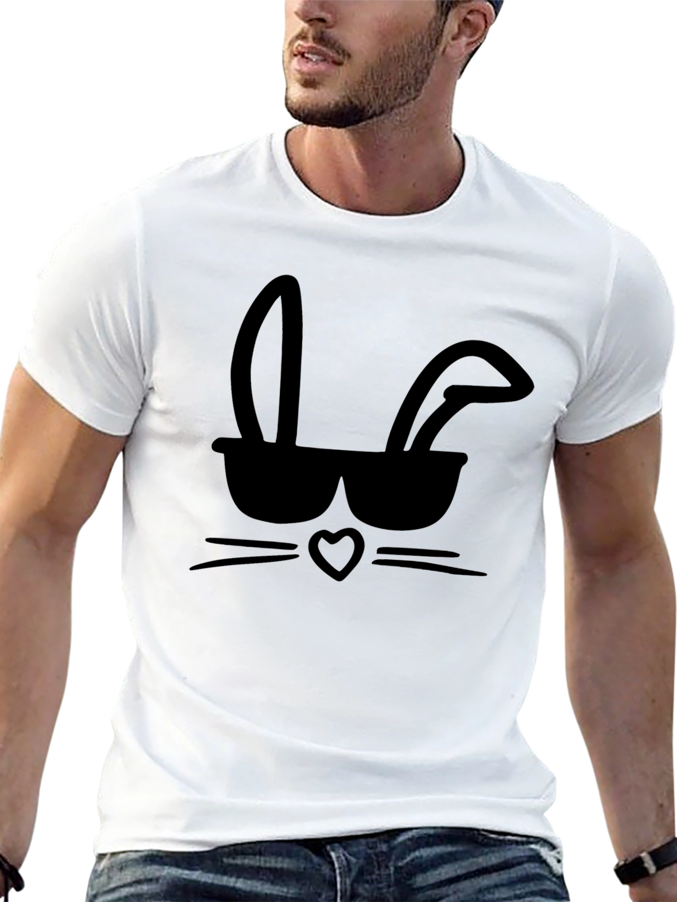 Cool Bunny T-Shirt - Fun Easter Apparel