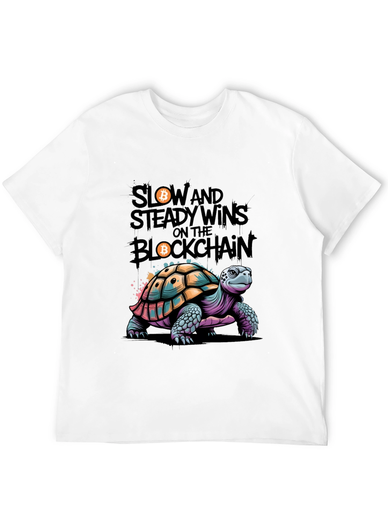 Slow and Steady Crypto Turtle T-Shirt