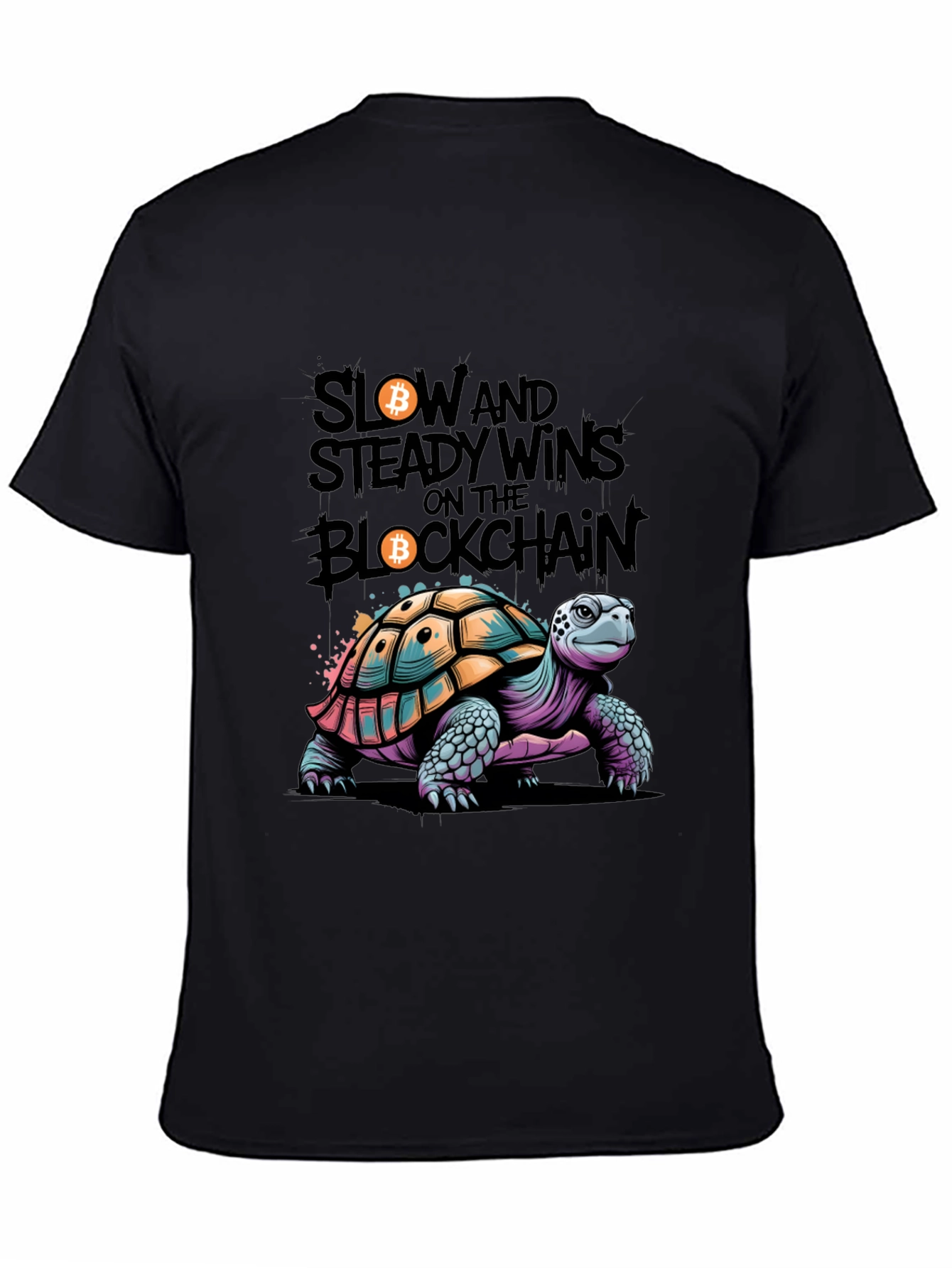 Slow and Steady Crypto Turtle T-Shirt