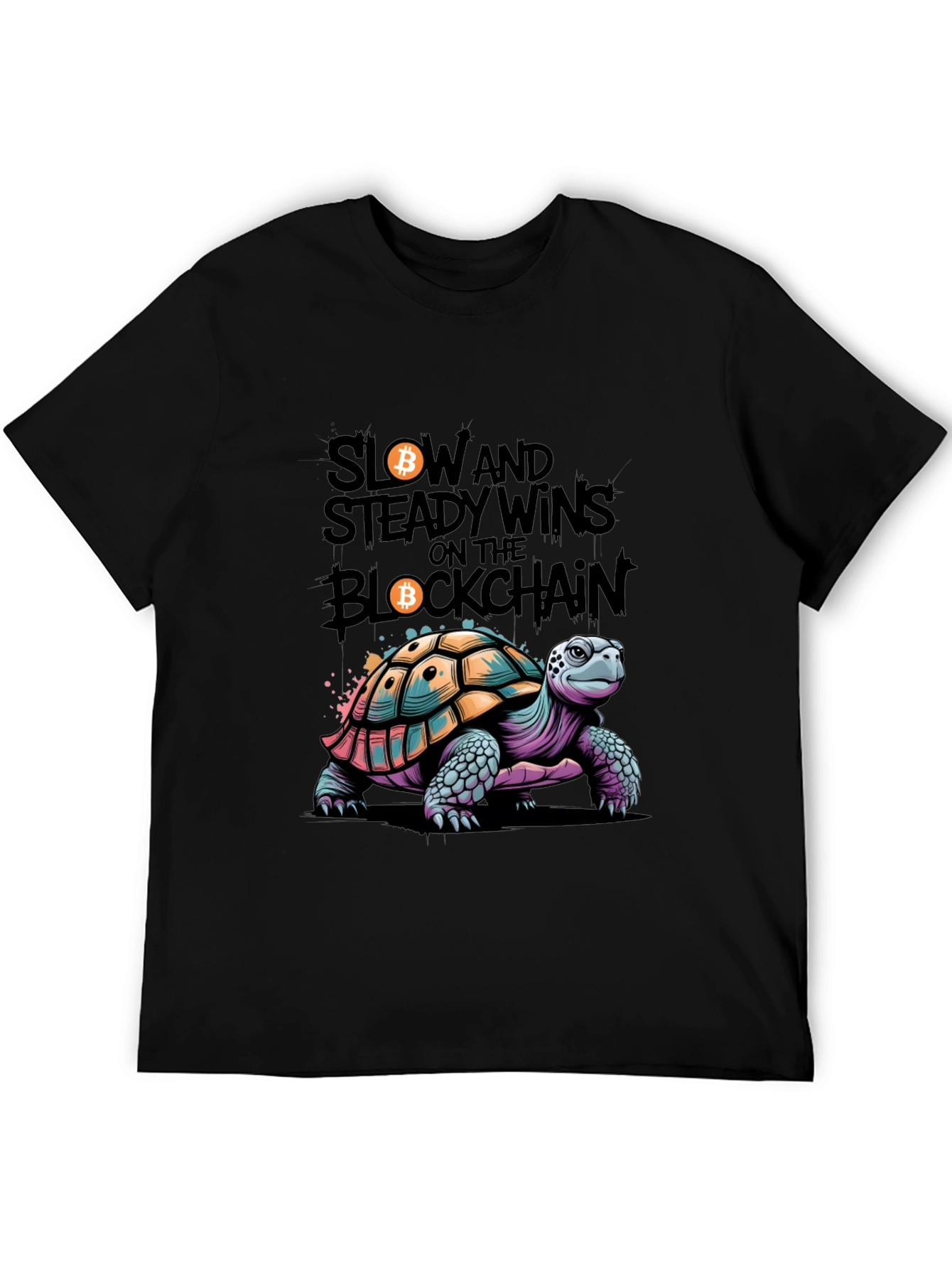 Slow and Steady Crypto Turtle T-Shirt
