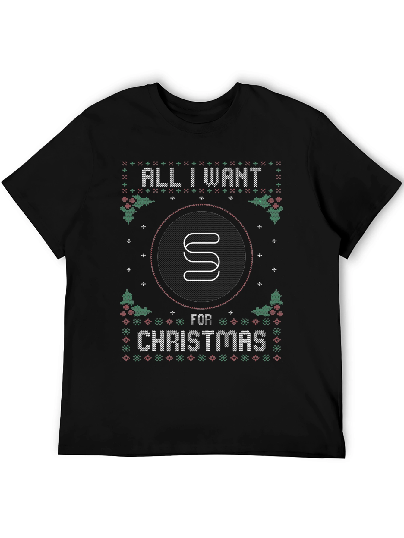 Holiday Crypto Sweat Economy Sweatcoin Ugly Christmas T-Shirt