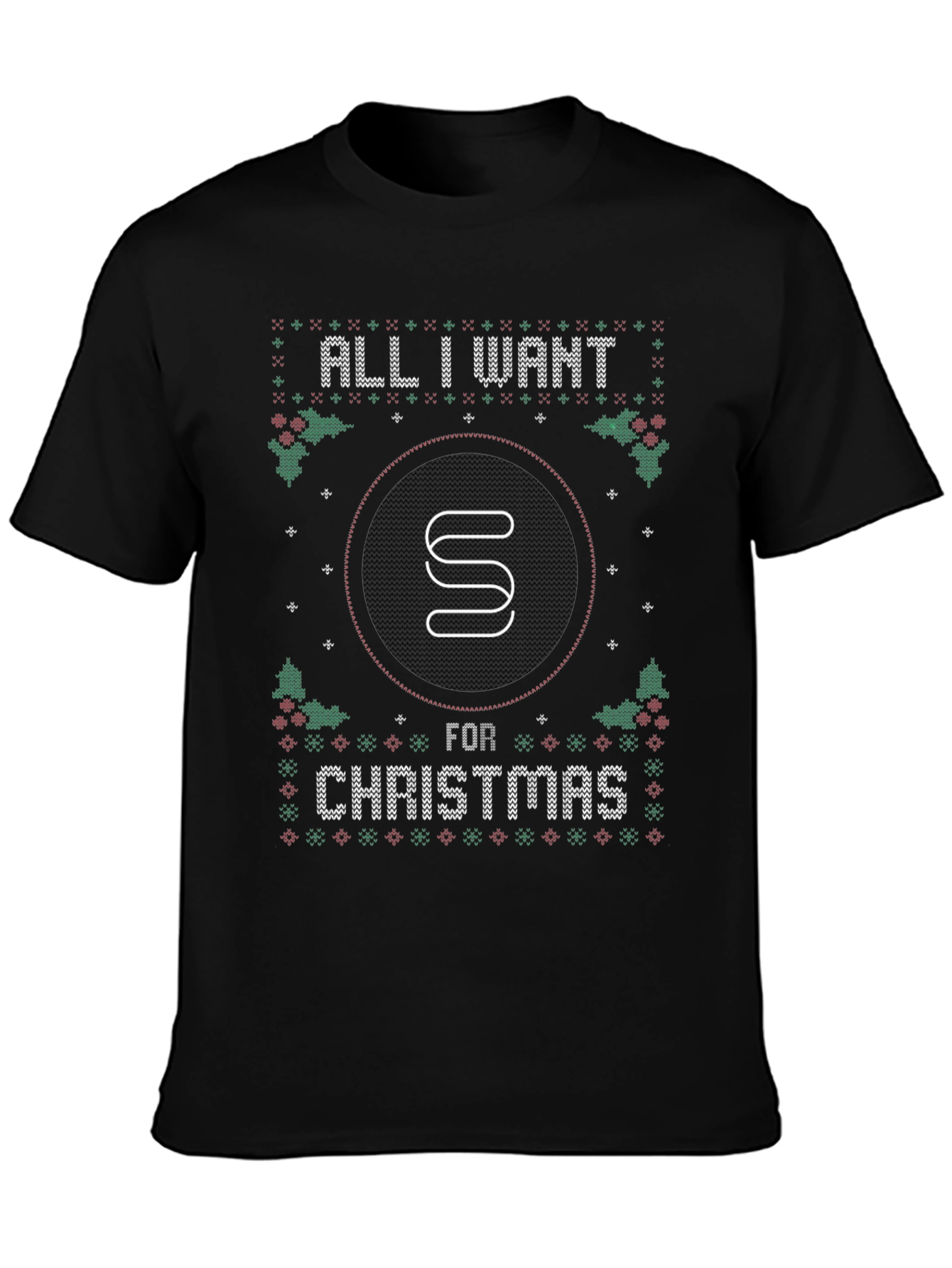 Holiday Crypto Sweat Economy Sweatcoin Ugly Christmas T-Shirt