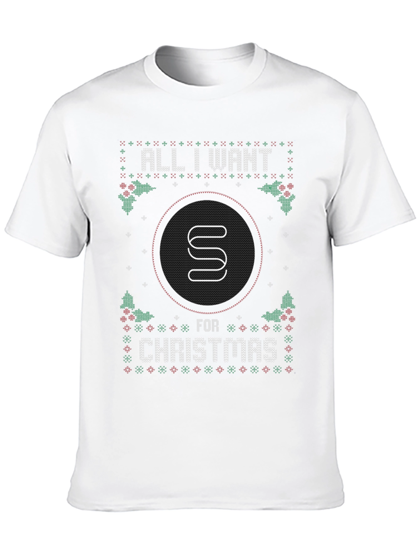 Holiday Crypto Sweat Economy Sweatcoin Ugly Christmas T-Shirt