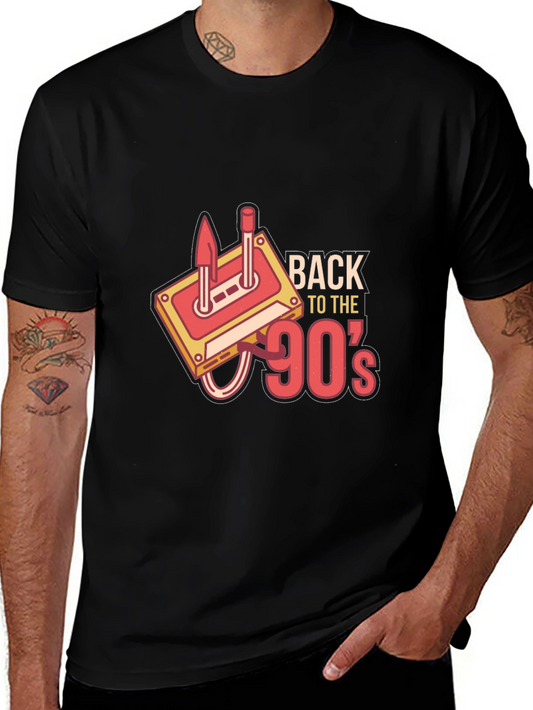 Retro 90s Cassette Tape Graphic Tee - Vintage Style!