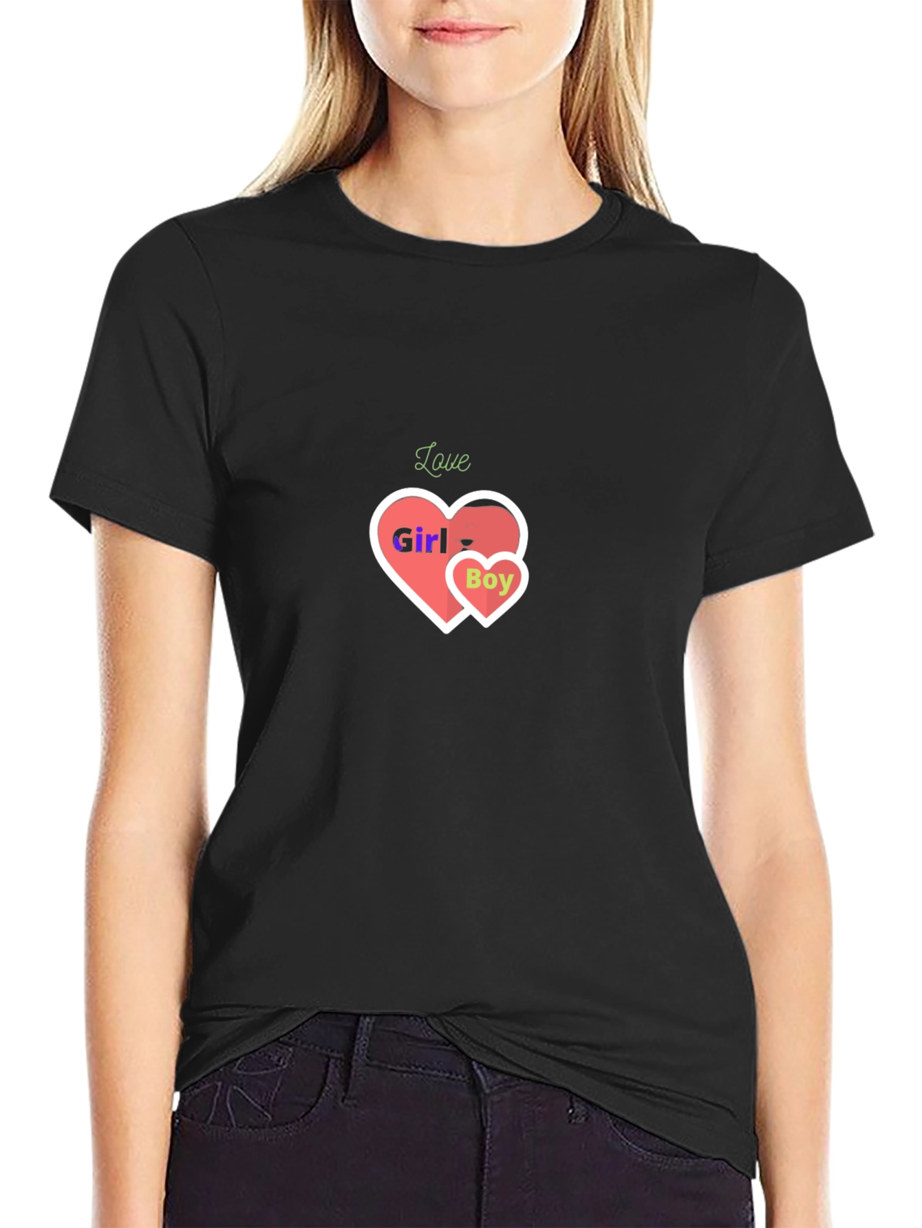 Love Girl & Boy Graphic Tee