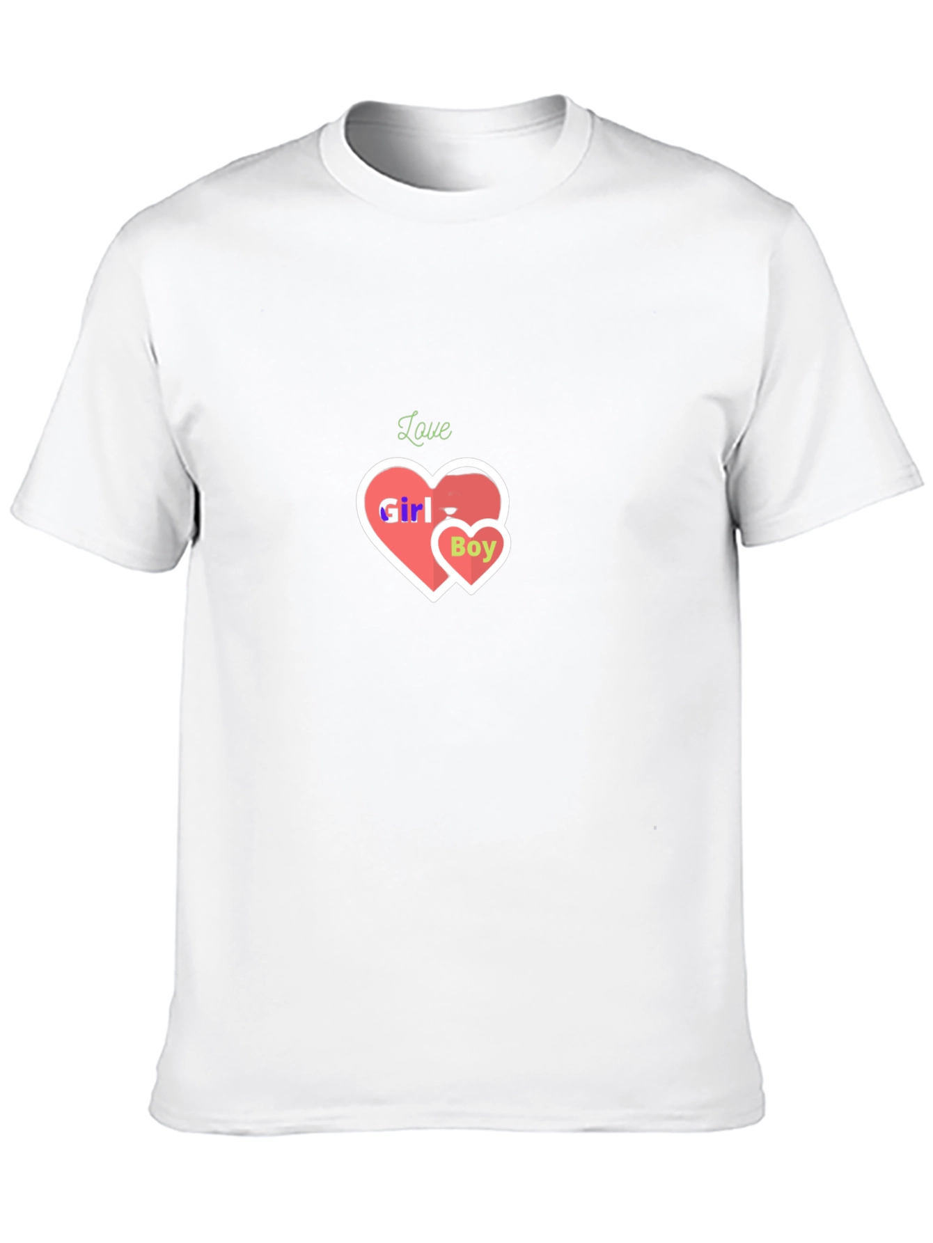 Love Girl & Boy Graphic Tee