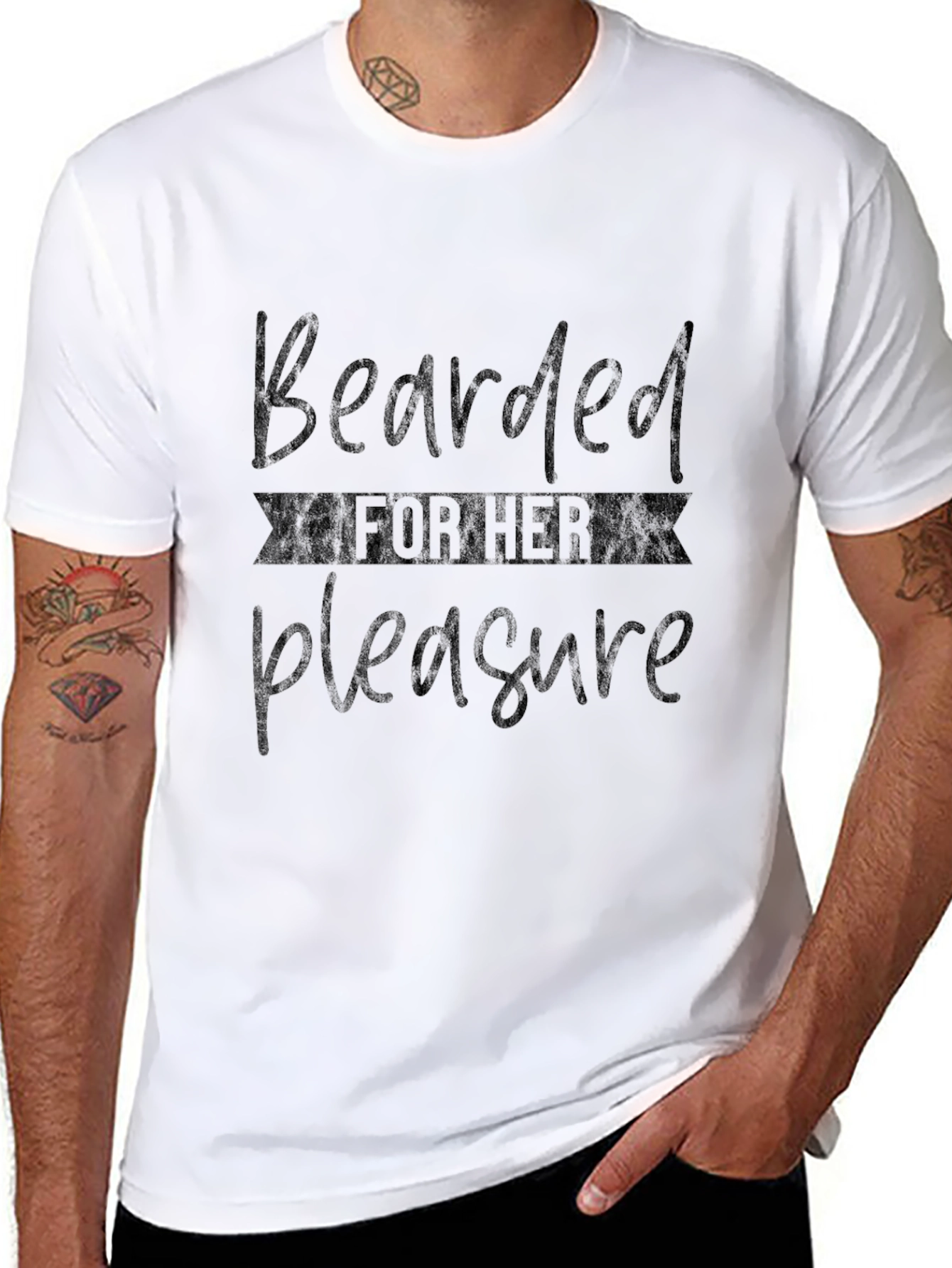 Bearded For Her Pleasure T-Shirt