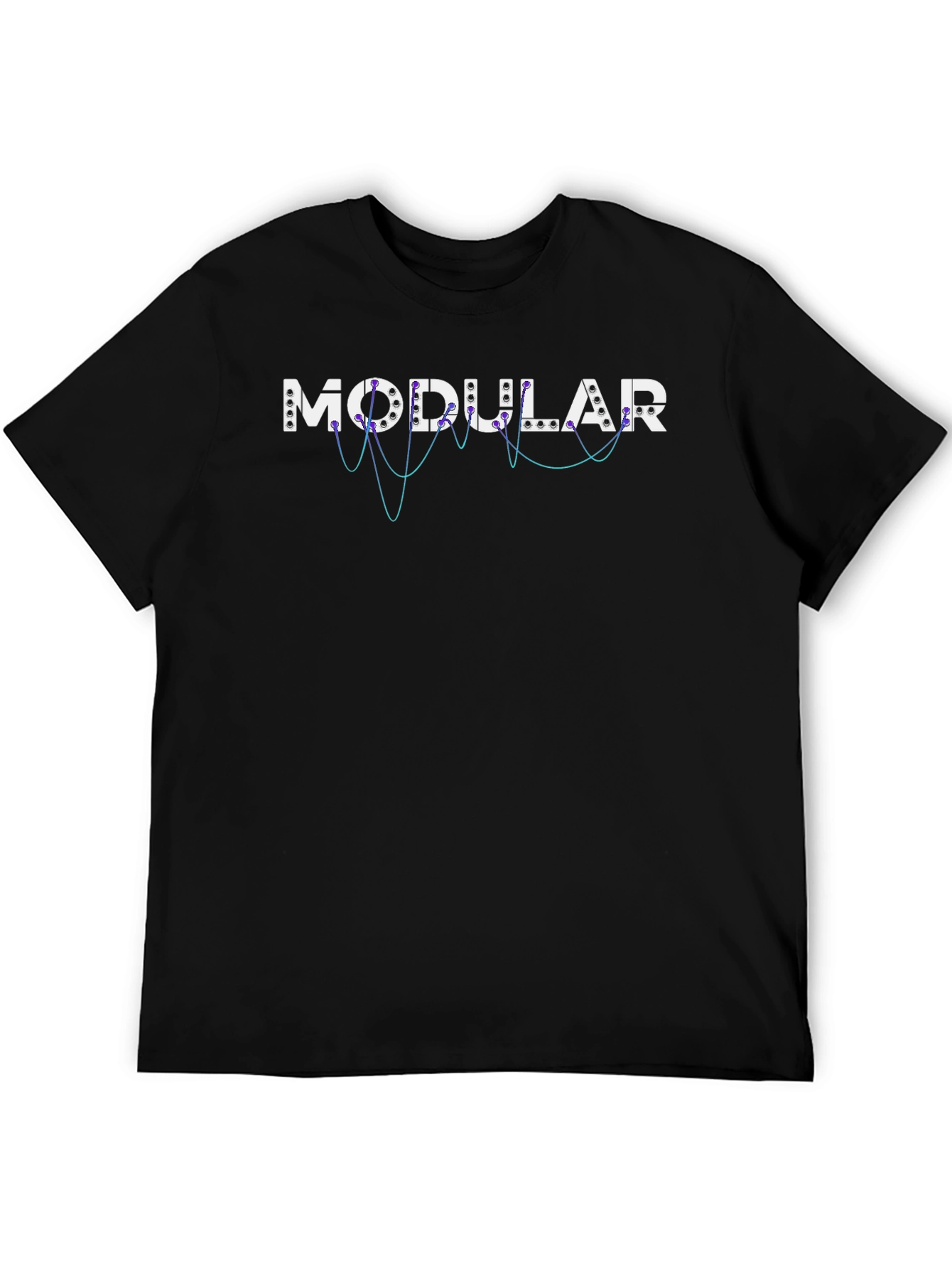 Modular Synth T-Shirt - Black