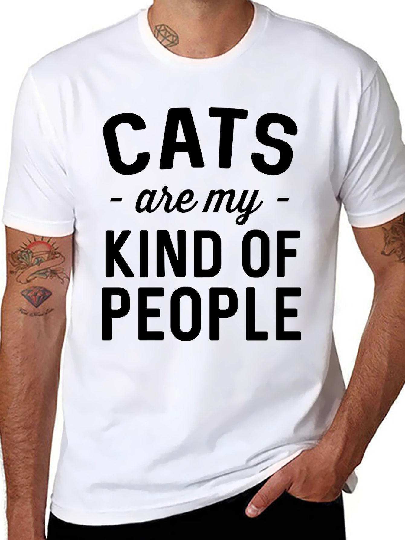 Cats Are My Kind of People T-Shirt