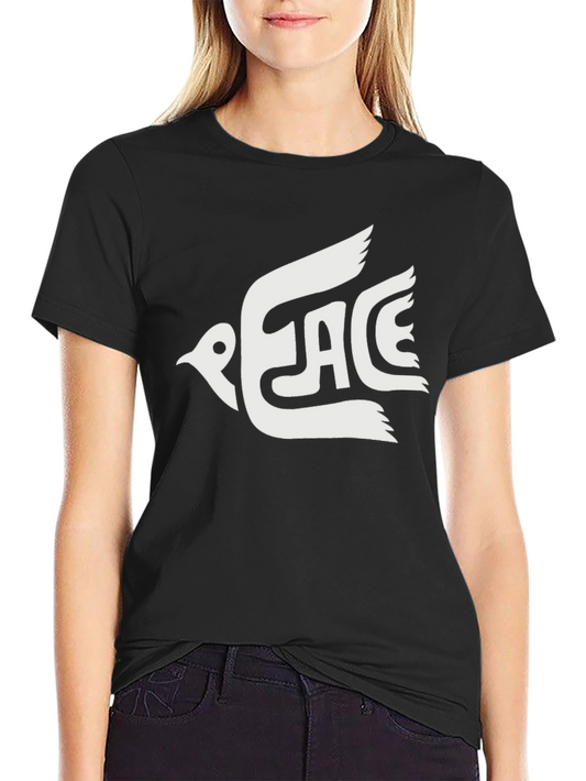 Peace Dove Graphic T-Shirt - Soft Cotton Blend