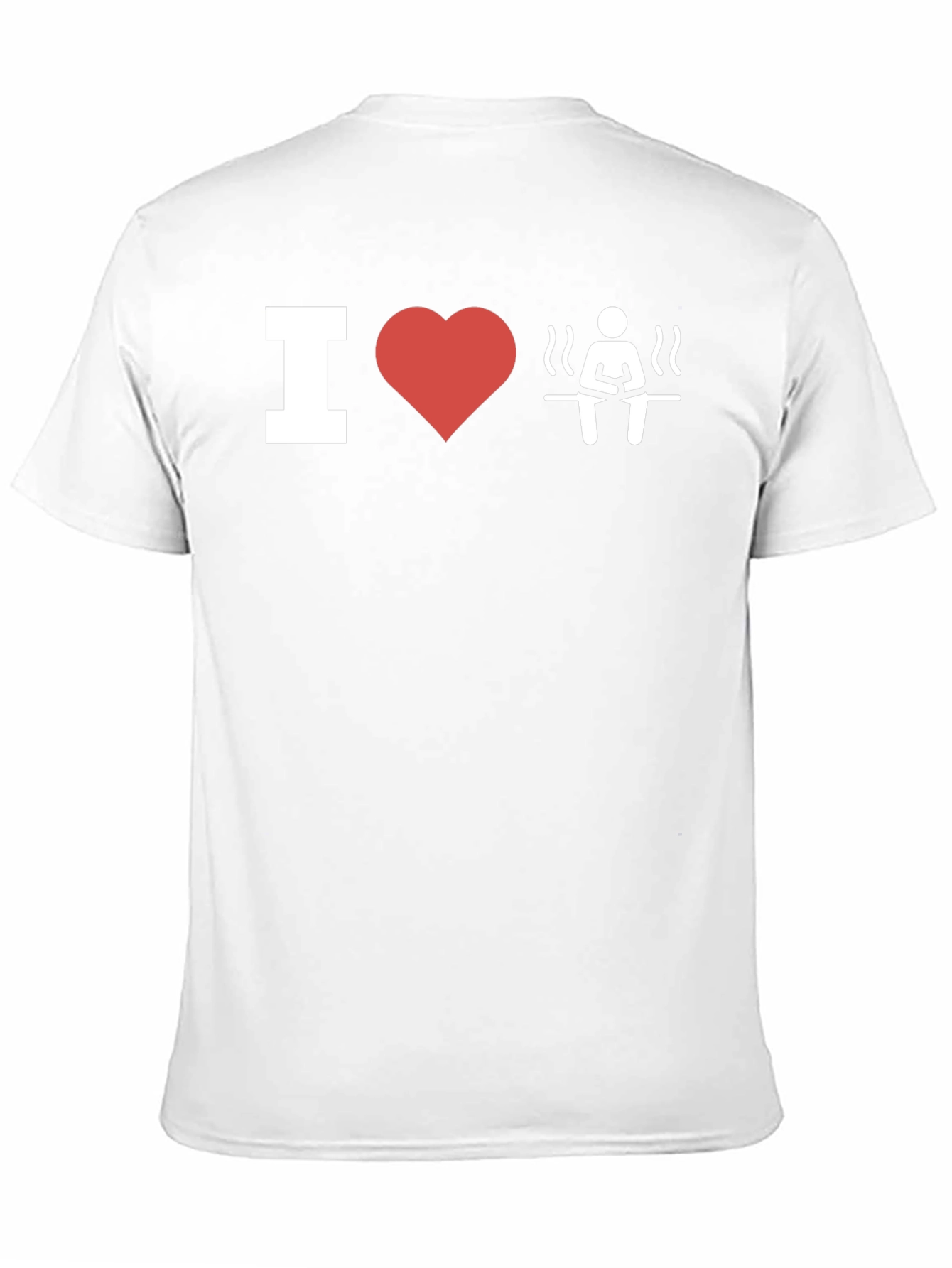 I Love Sauna T-Shirt - Black Unisex Tee