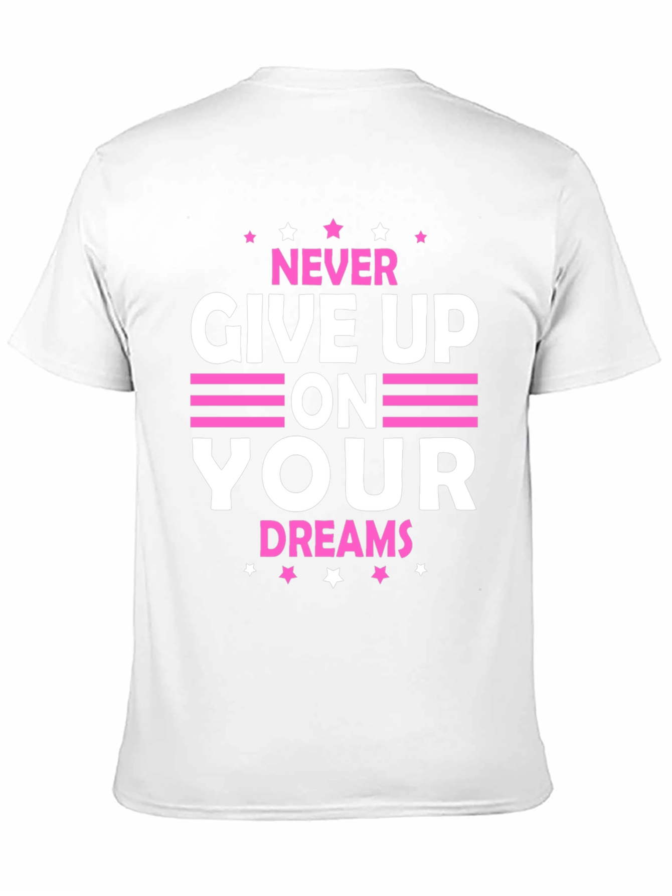 Inspirational Never Give Up Graphic Tee