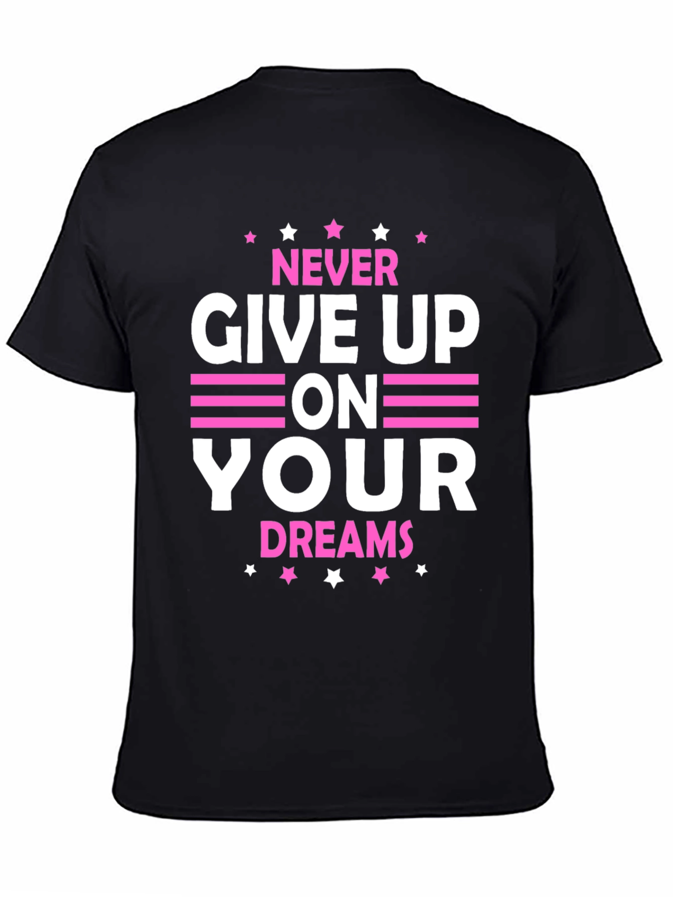 Inspirational Never Give Up Graphic Tee