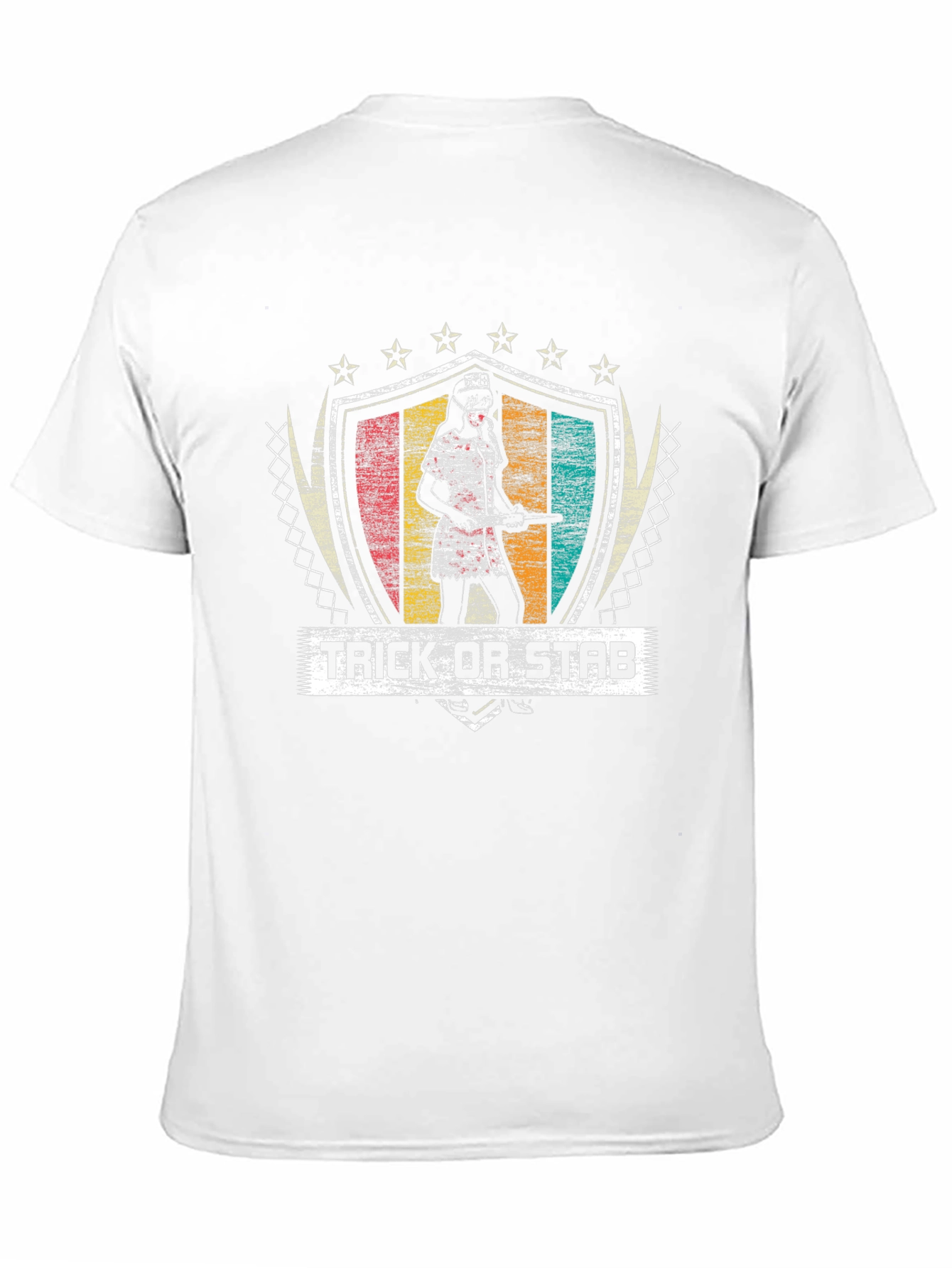 Trick or Stab T-Shirt Halloween Nurse