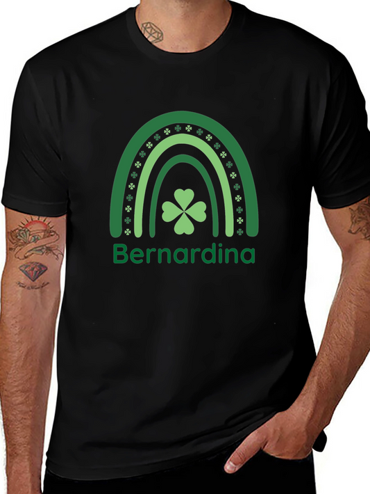 St. Patricks Day Rainbow Name T-Shirt