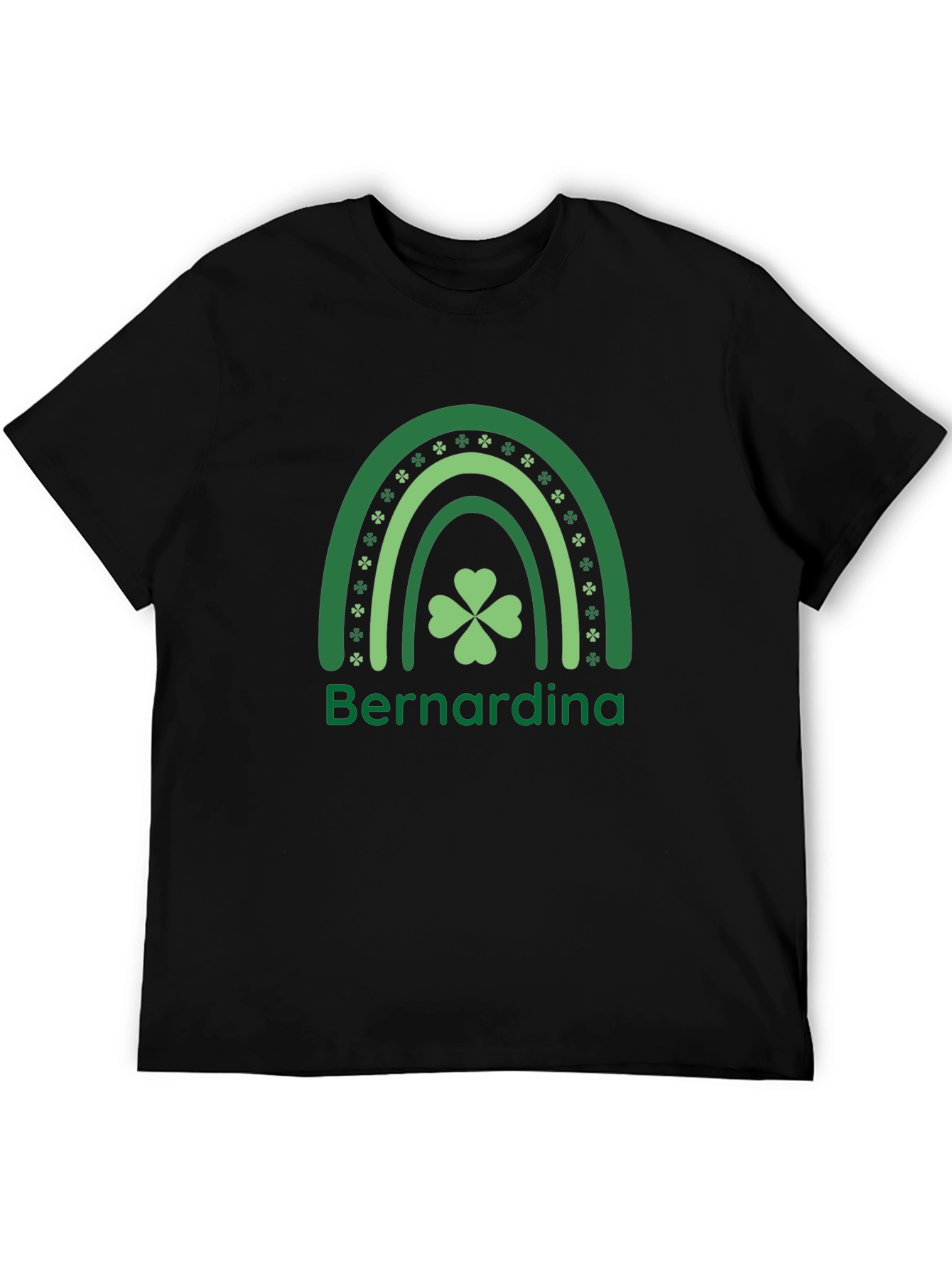 St. Patricks Day Rainbow Name T-Shirt