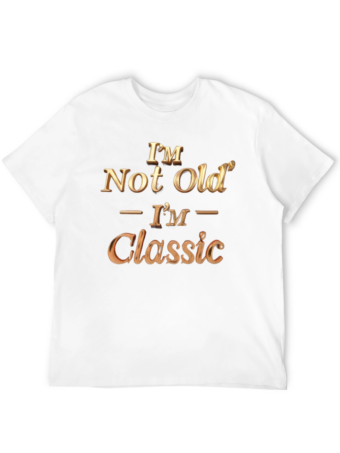 Im Not Old Im Classic Black T-Shirt