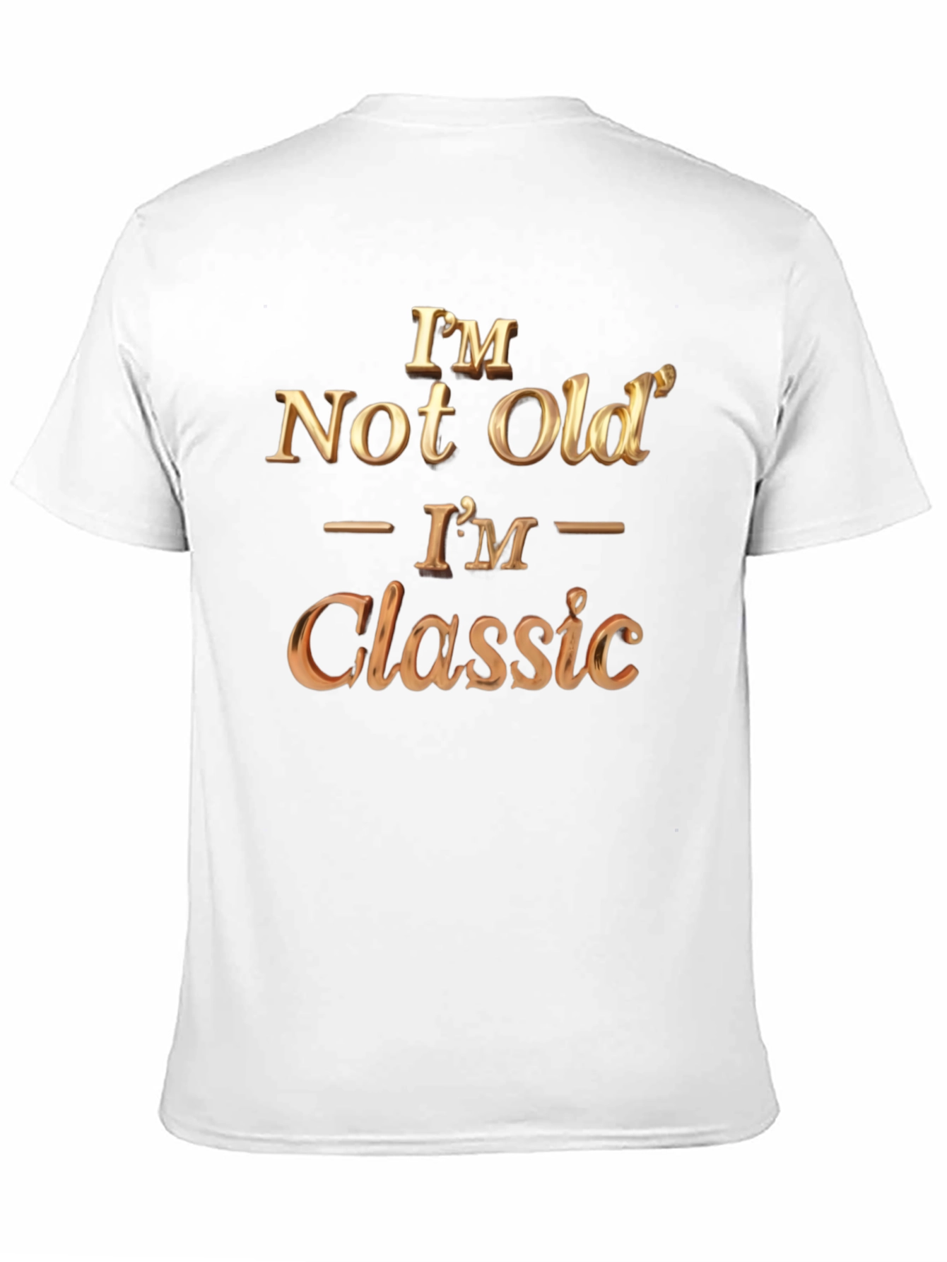 Im Not Old Im Classic Black T-Shirt