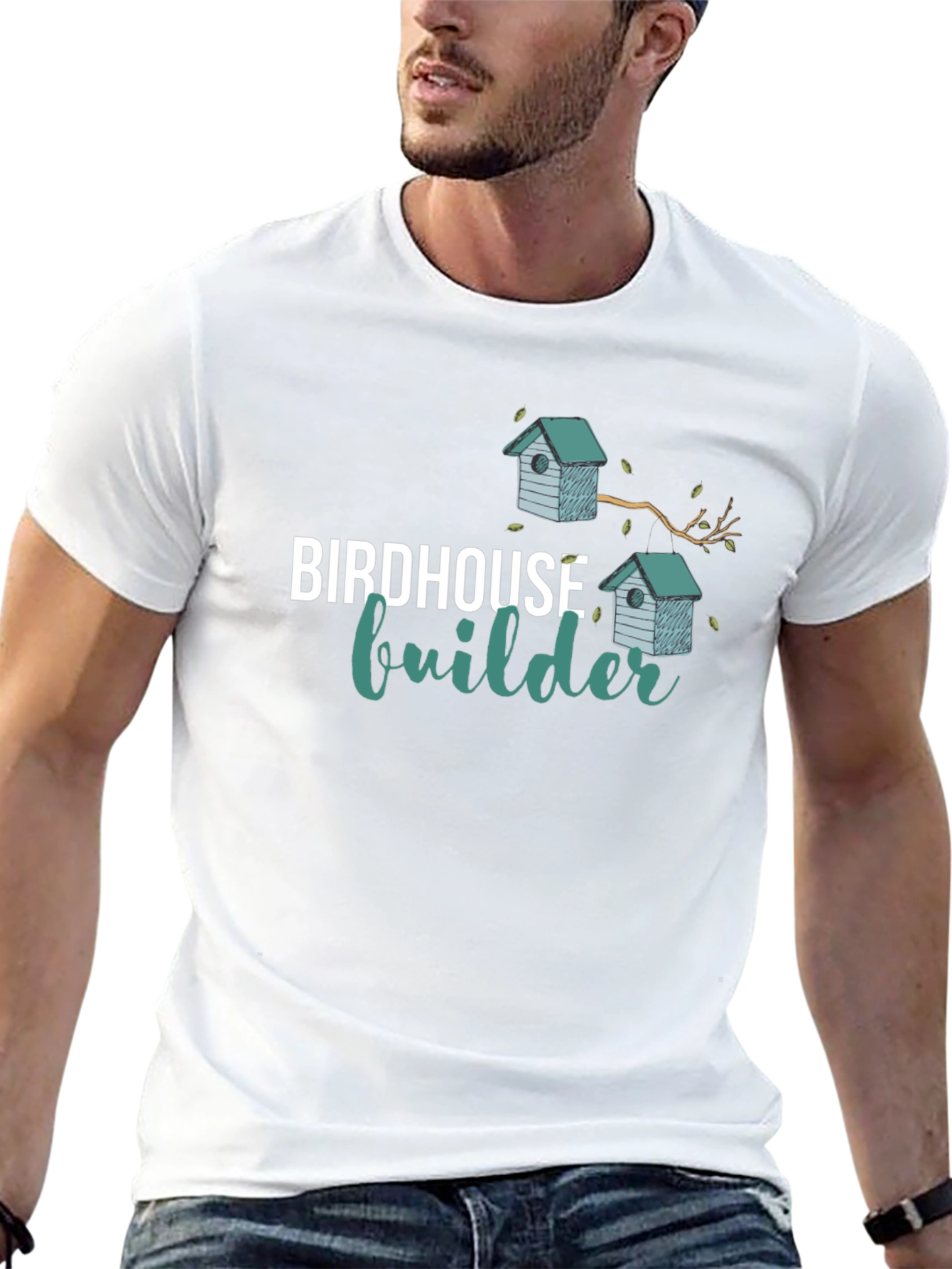 Birdhouse Builder Black T-Shirt