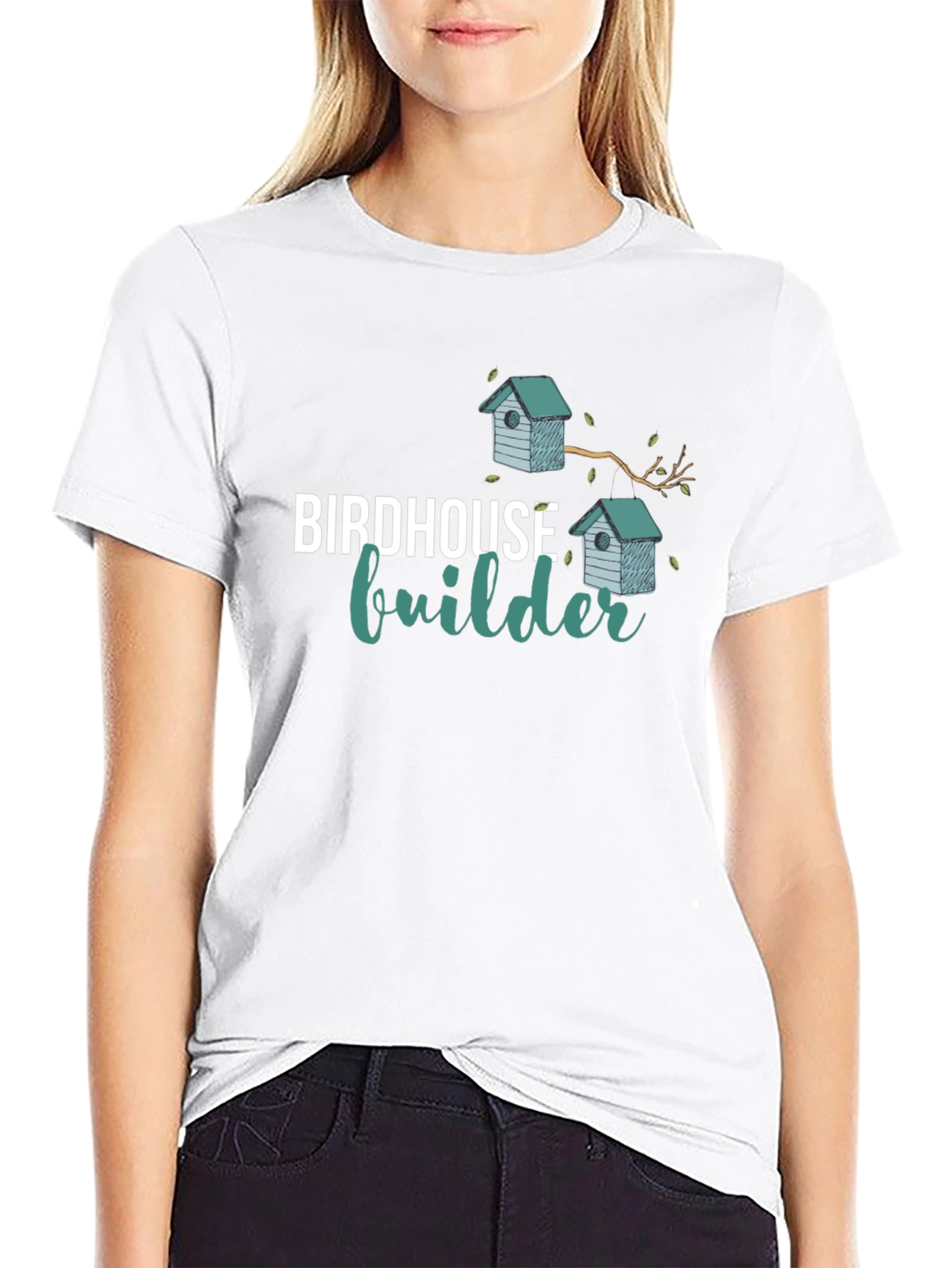 Birdhouse Builder Black T-Shirt