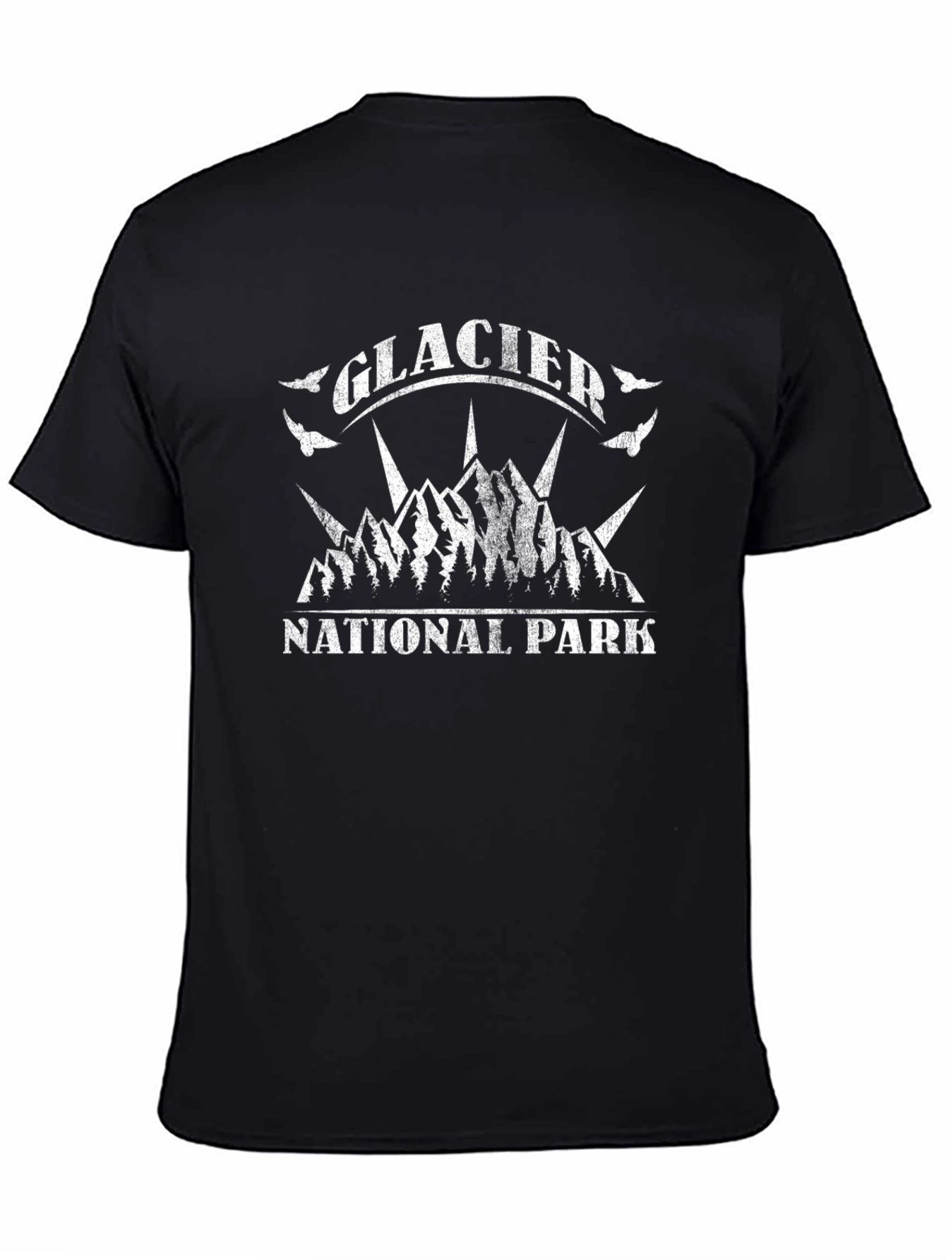 Glacier National Park Tee - Mountain Graphic T-Shirt