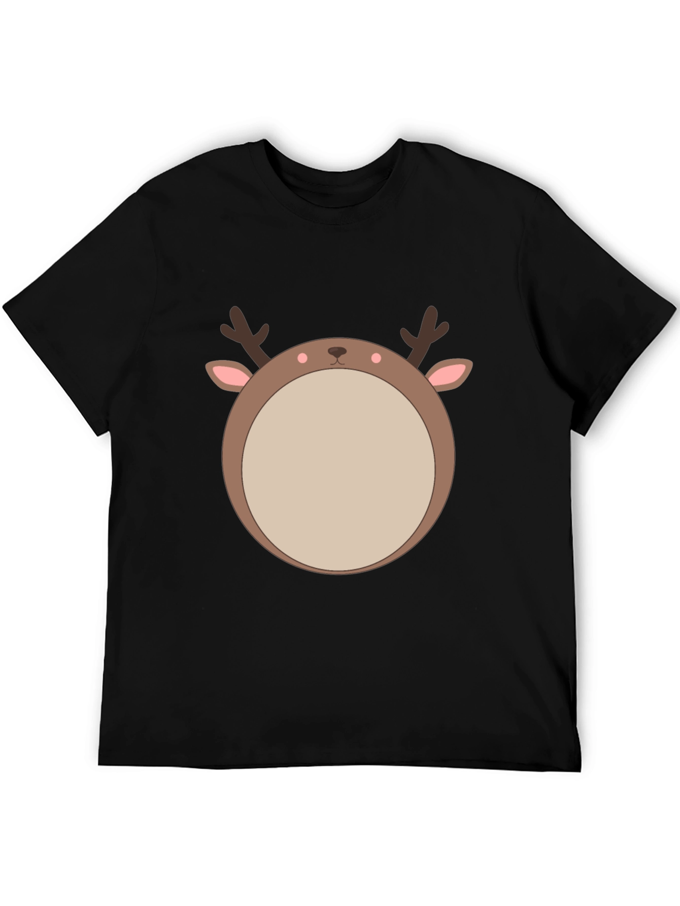 Reindeer Graphic Tee - Festive Holiday Style