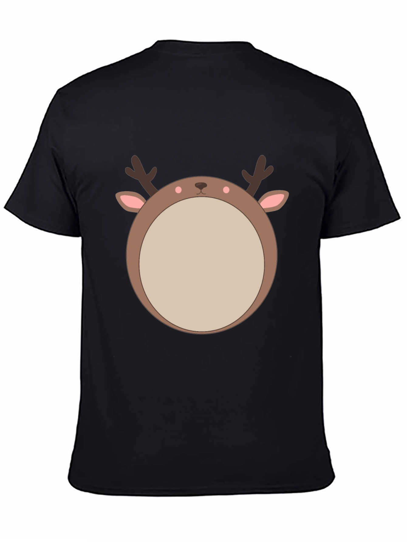 Reindeer Graphic Tee - Festive Holiday Style