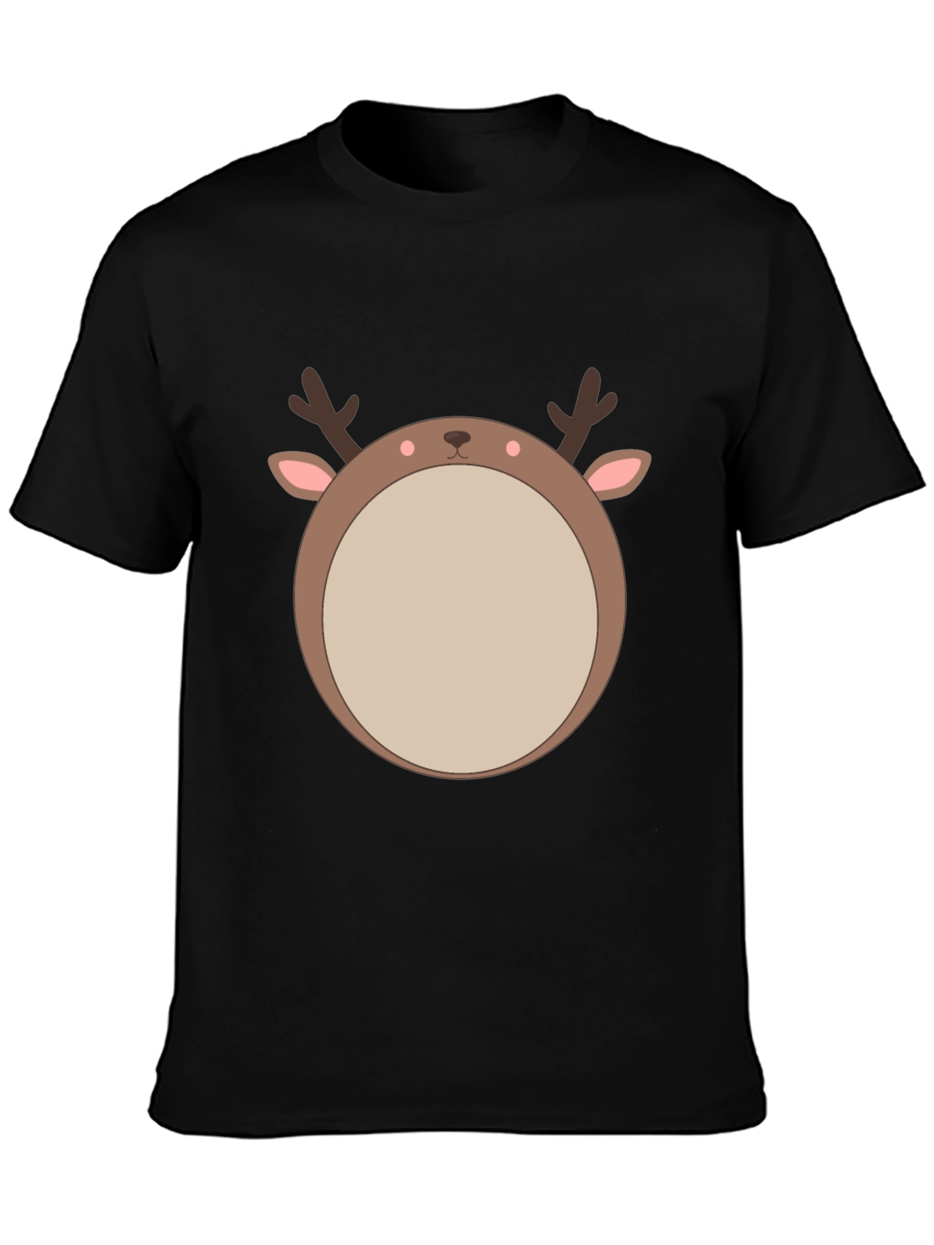 Reindeer Graphic Tee - Festive Holiday Style