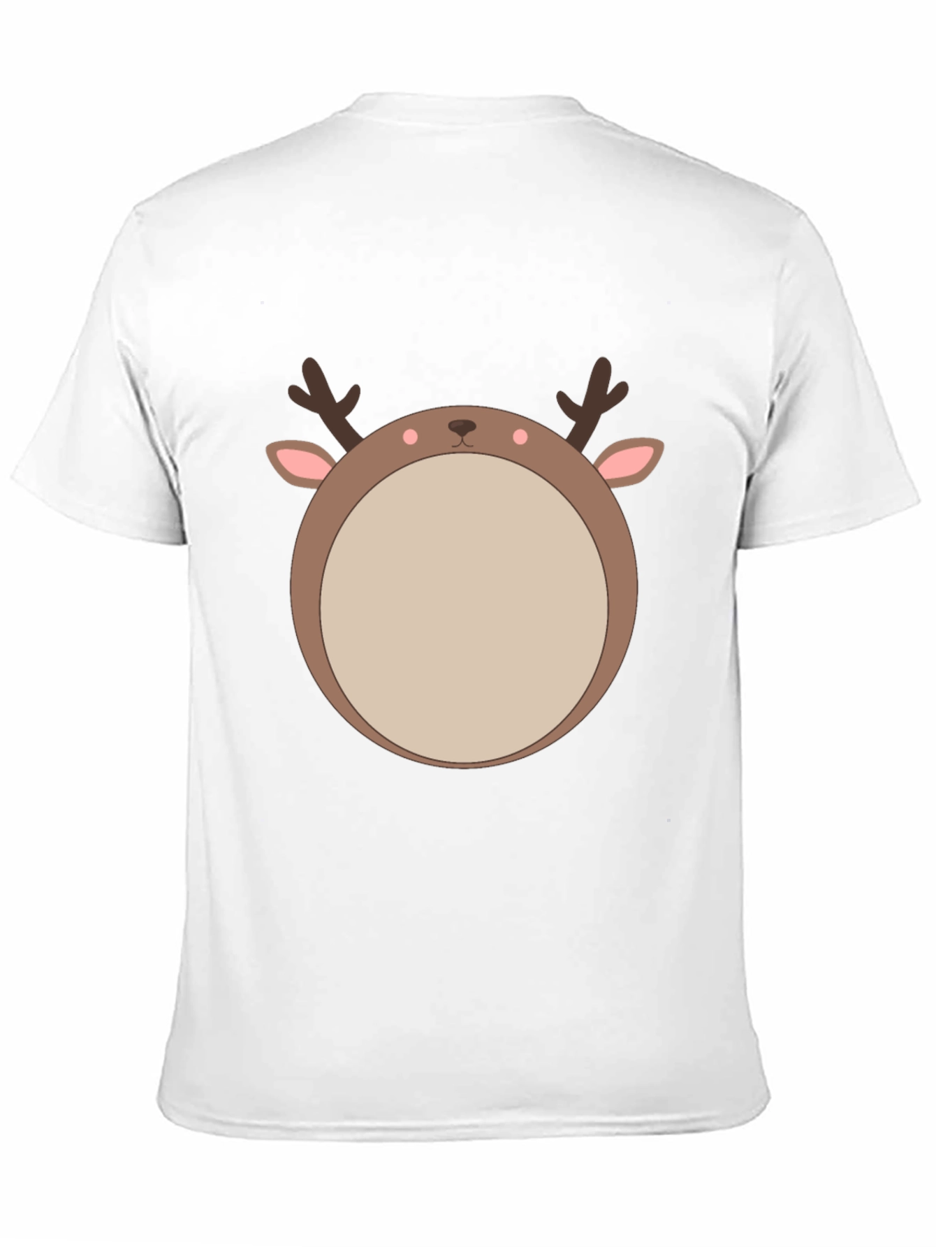 Reindeer Graphic Tee - Festive Holiday Style