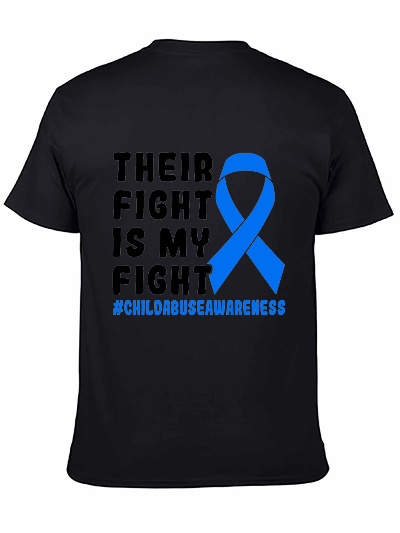 Child Abuse Awareness Ribbon T-Shirt