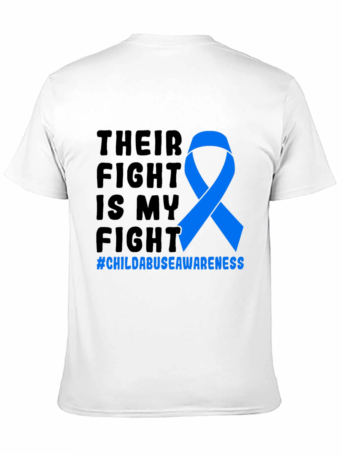 Child Abuse Awareness Ribbon T-Shirt