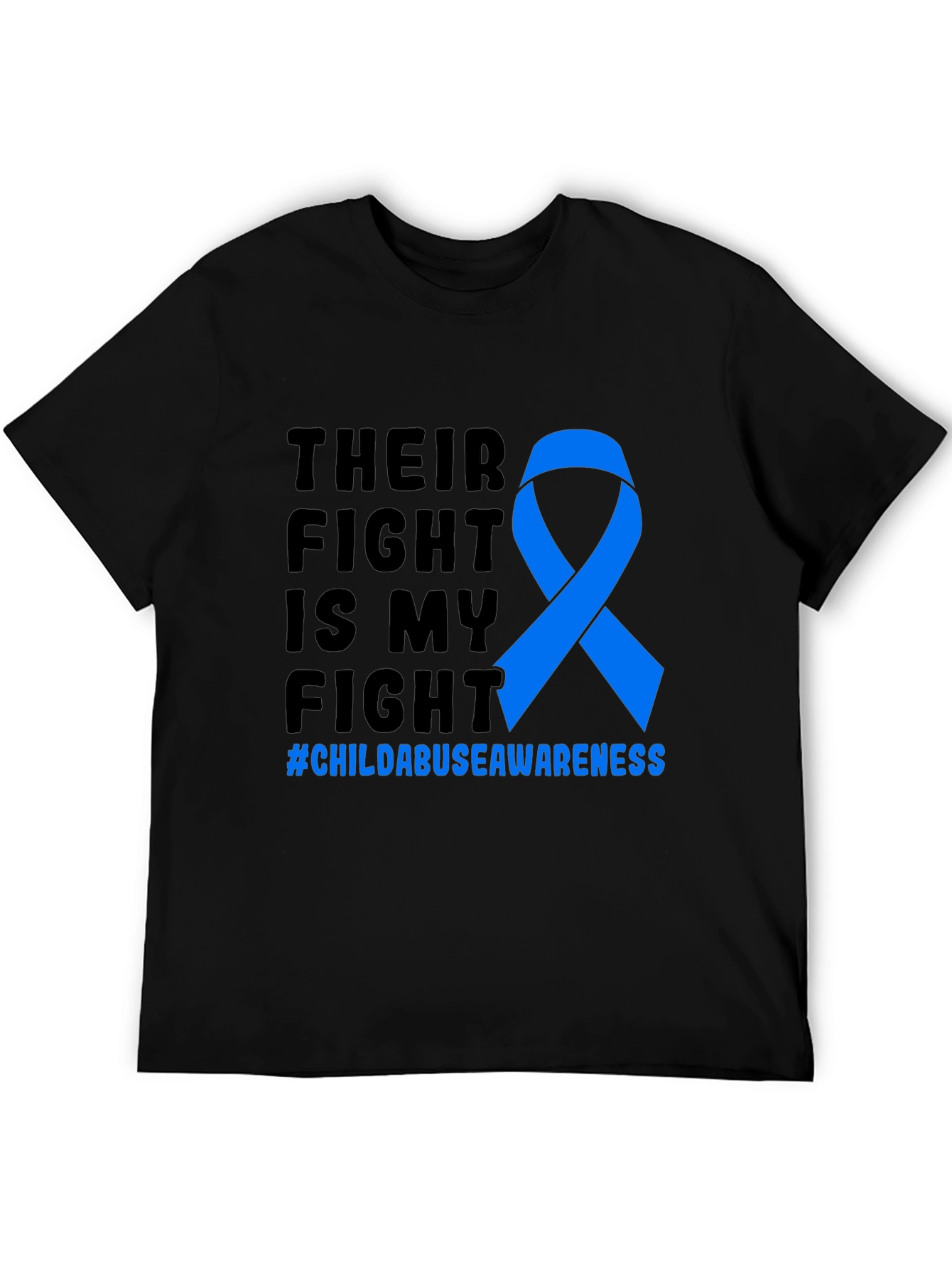 Child Abuse Awareness Ribbon T-Shirt