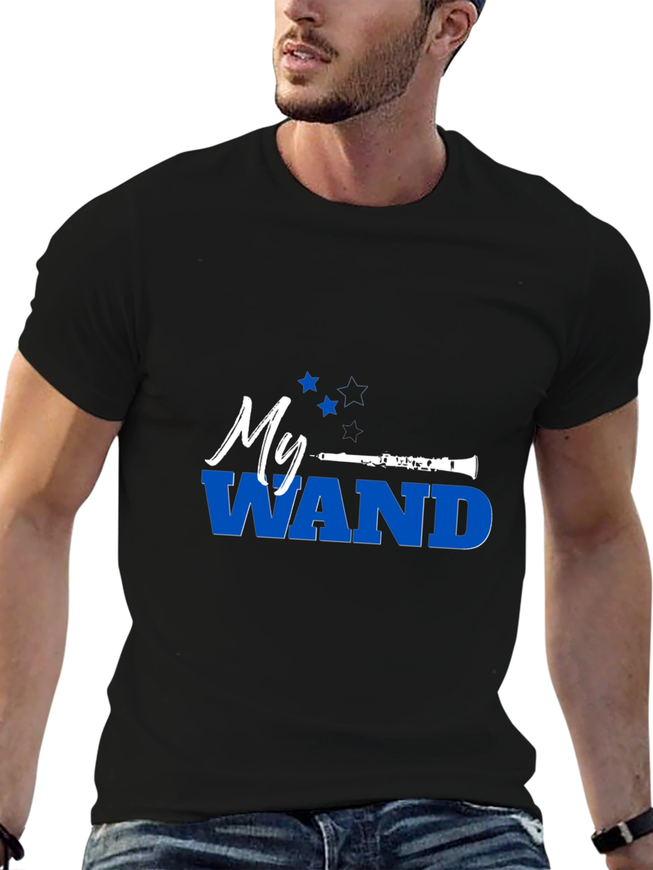 My Clarinet Wand T-Shirt: Music Lovers Gift