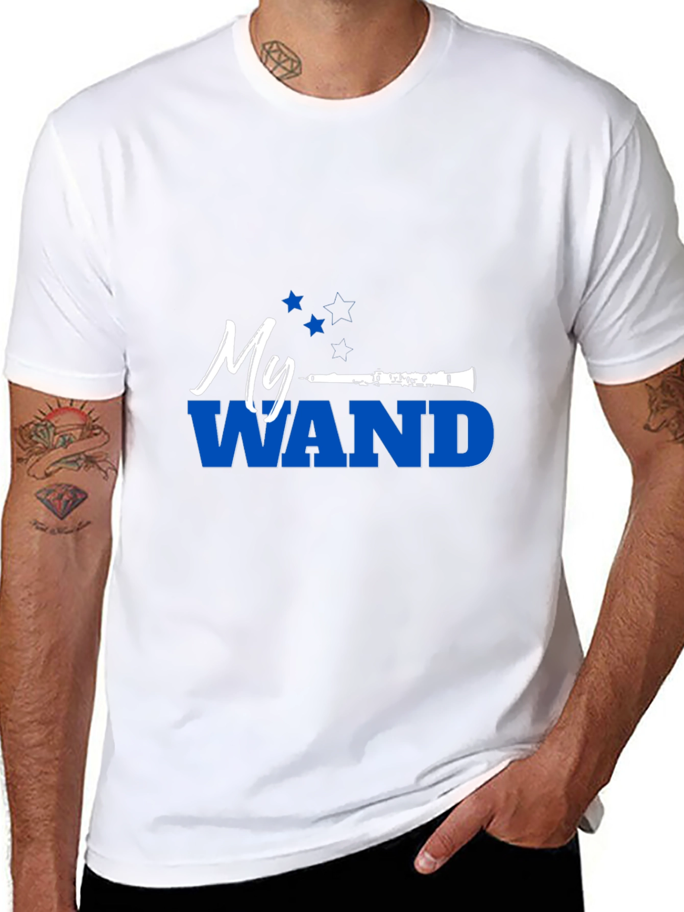 My Clarinet Wand T-Shirt: Music Lovers Gift