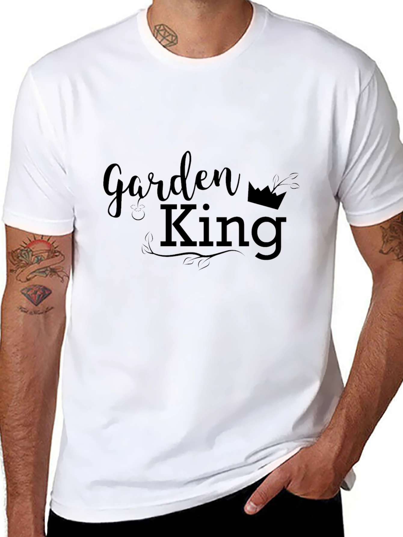 Garden King Black T-Shirt