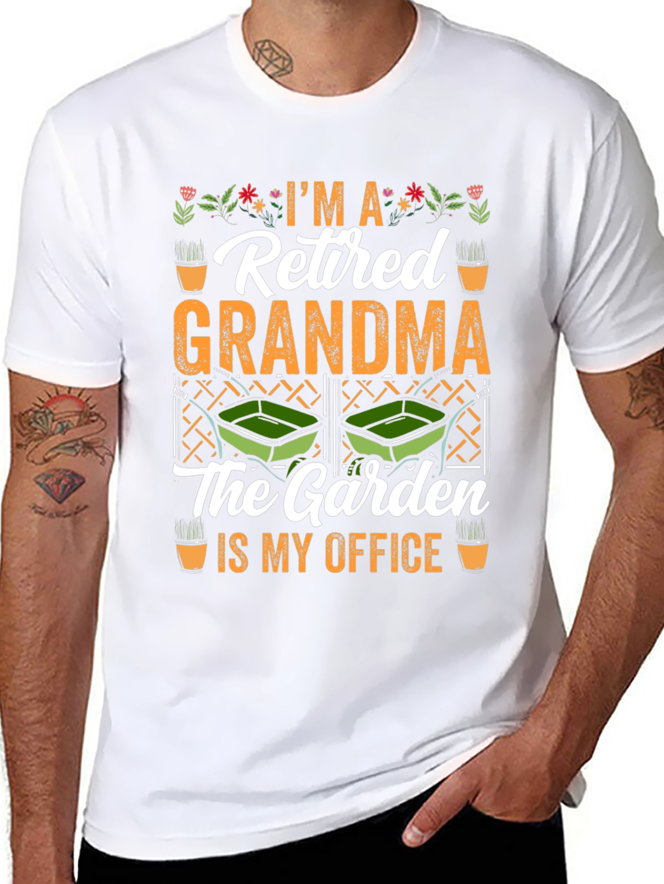 Retired Grandma Garden T-Shirt